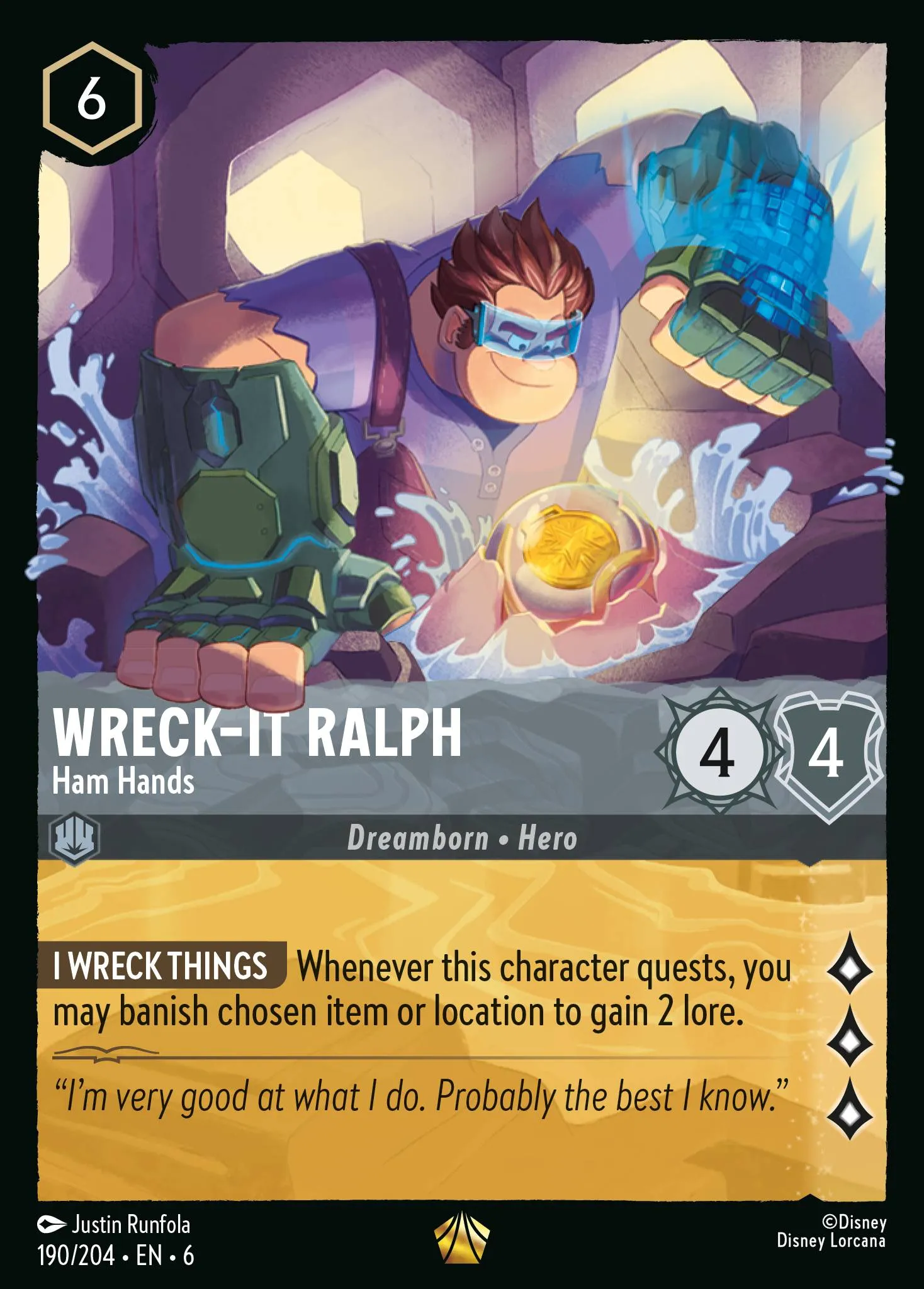 Wreck-It Ralph - Ham Hands (006-190)