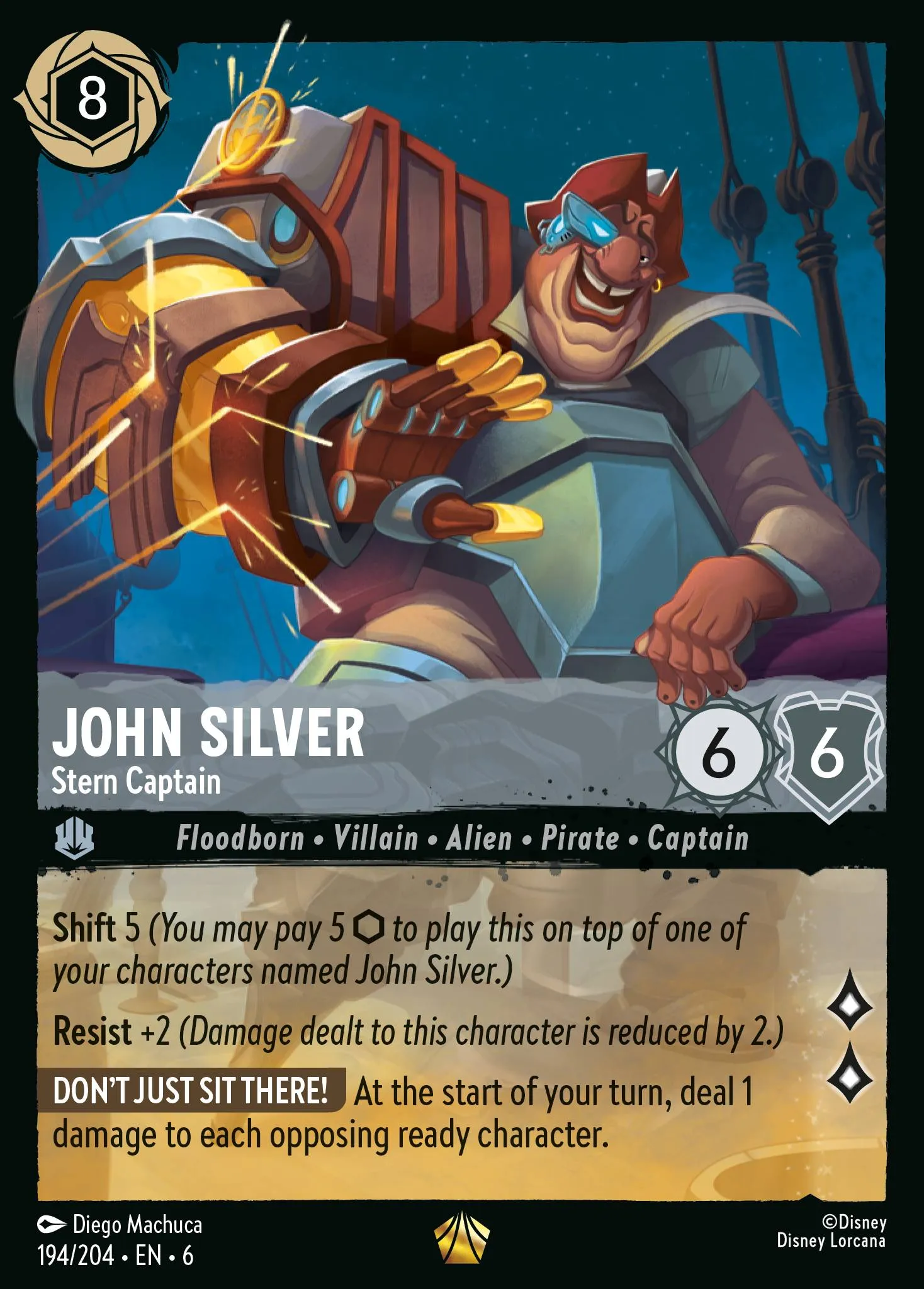 John Silver - Stern Captain (006-194)