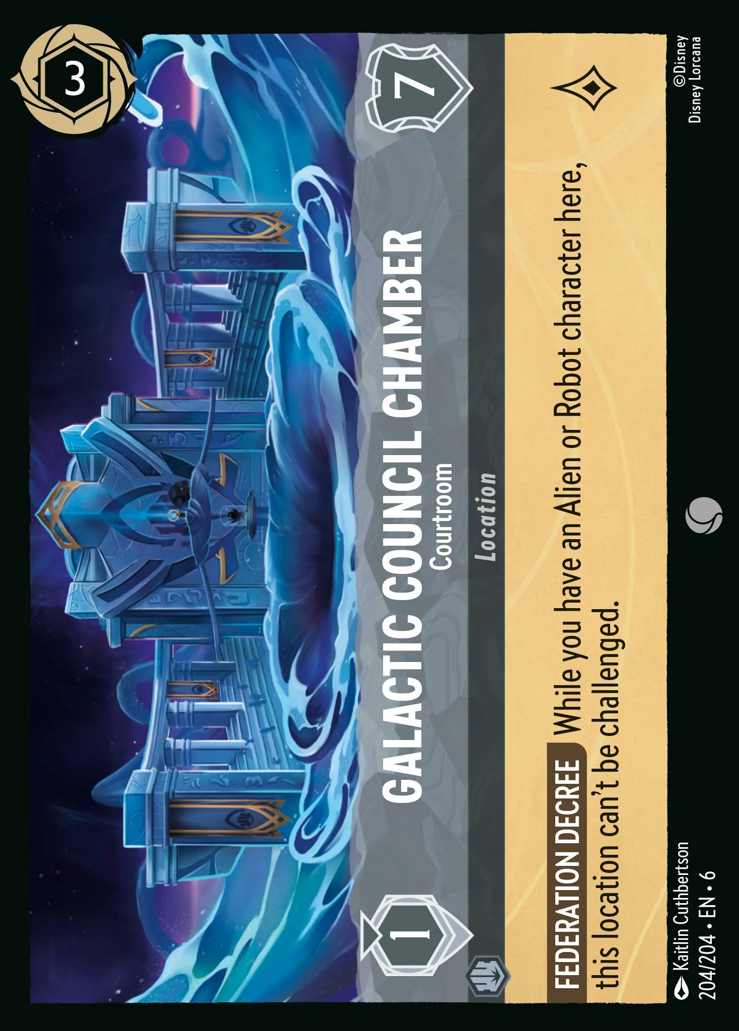 Galactic Council Chamber - Courtroom (006-204)