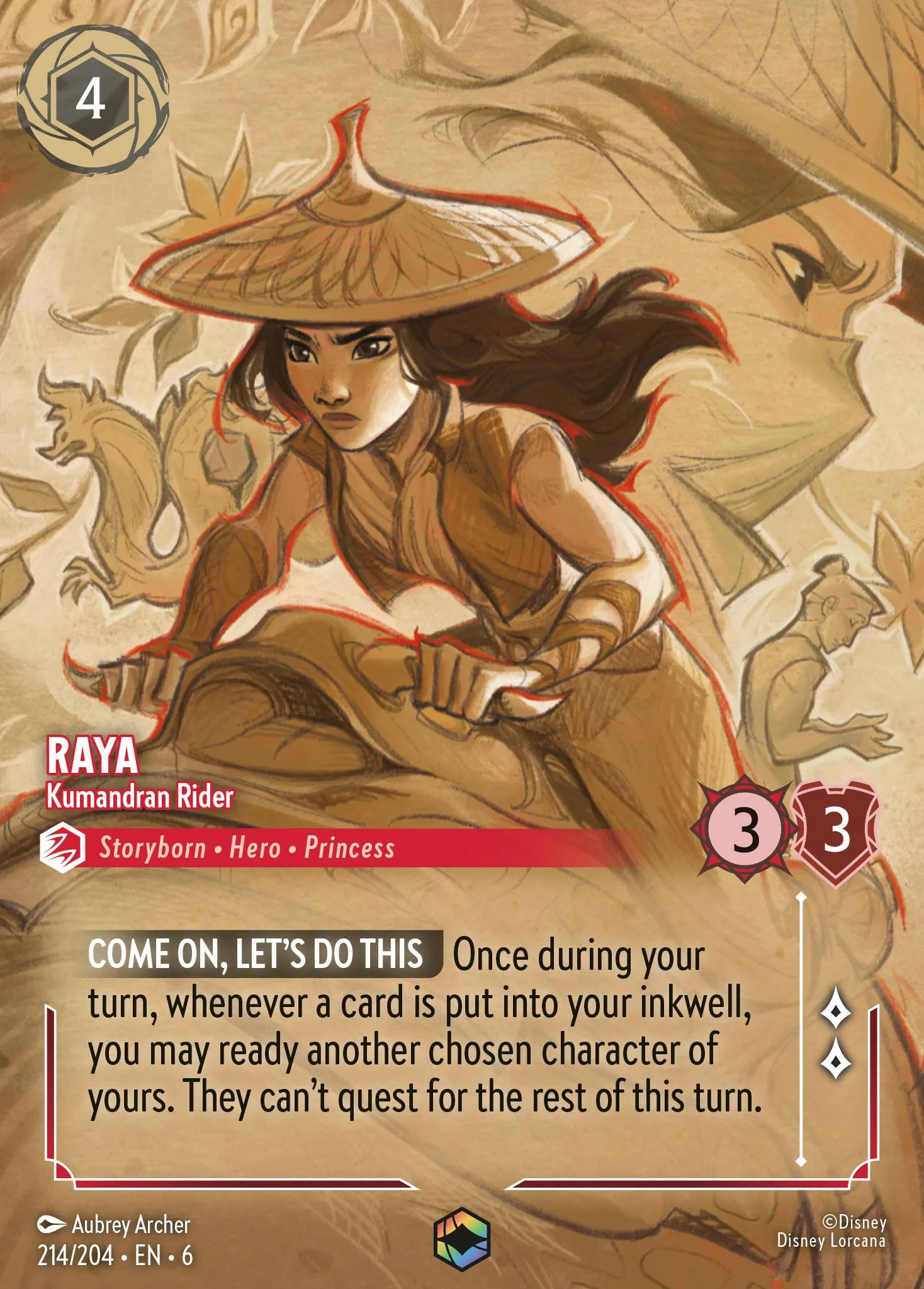 Raya - Kumandran Rider (006-214)