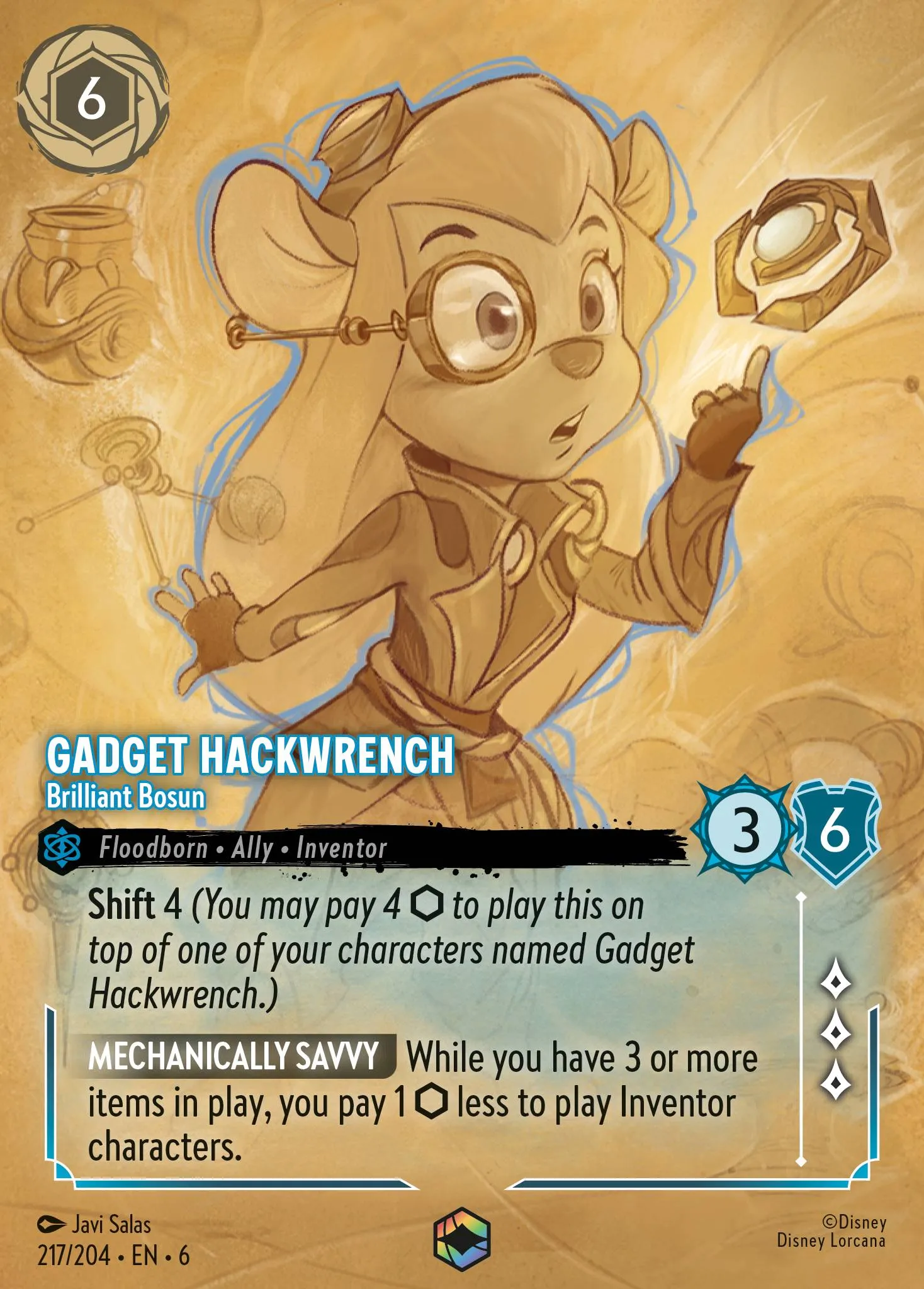 Gadget Hackwrench - Brilliant Bosun (006-217)