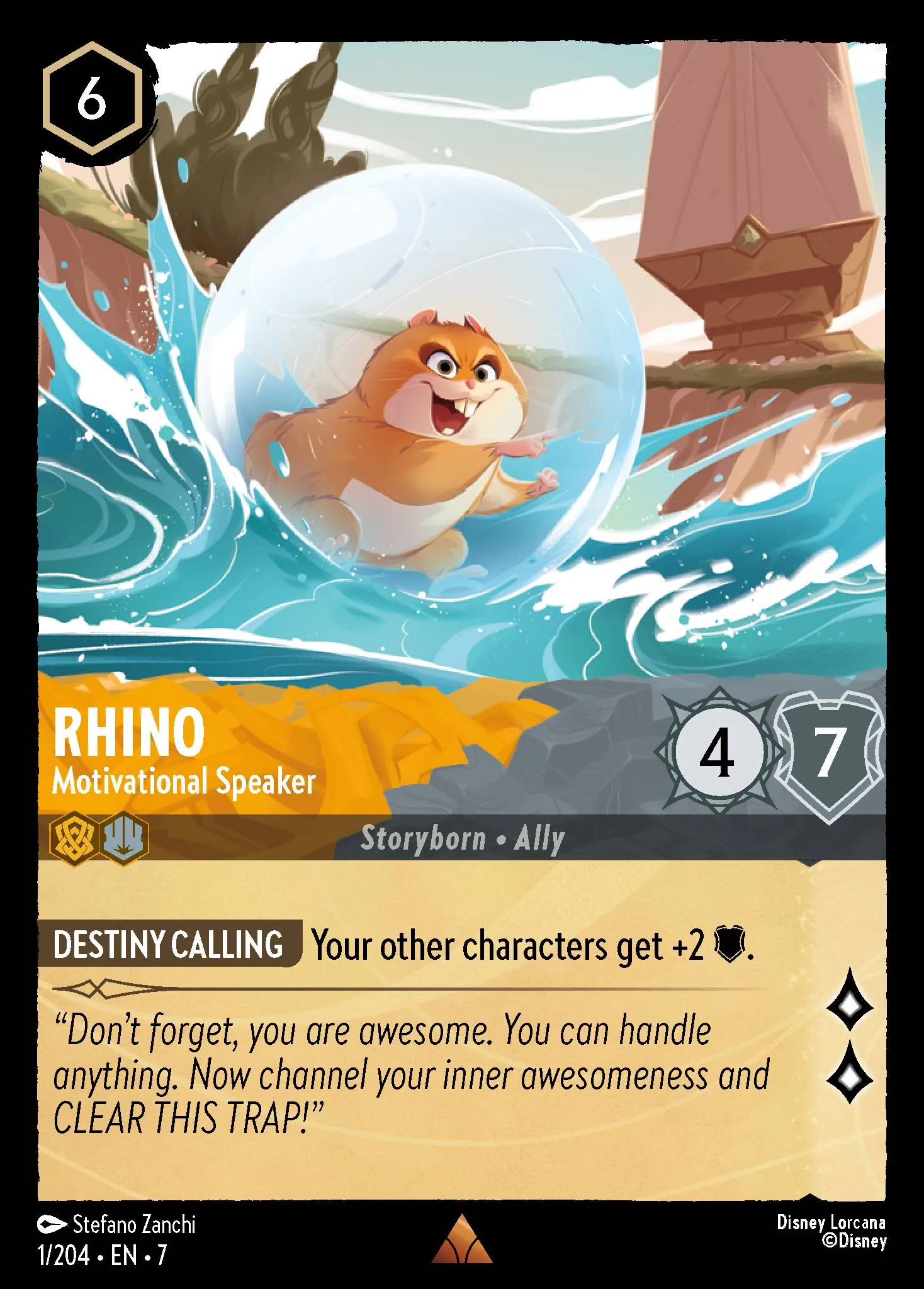 Rhino - Motivational Speaker (007-001)