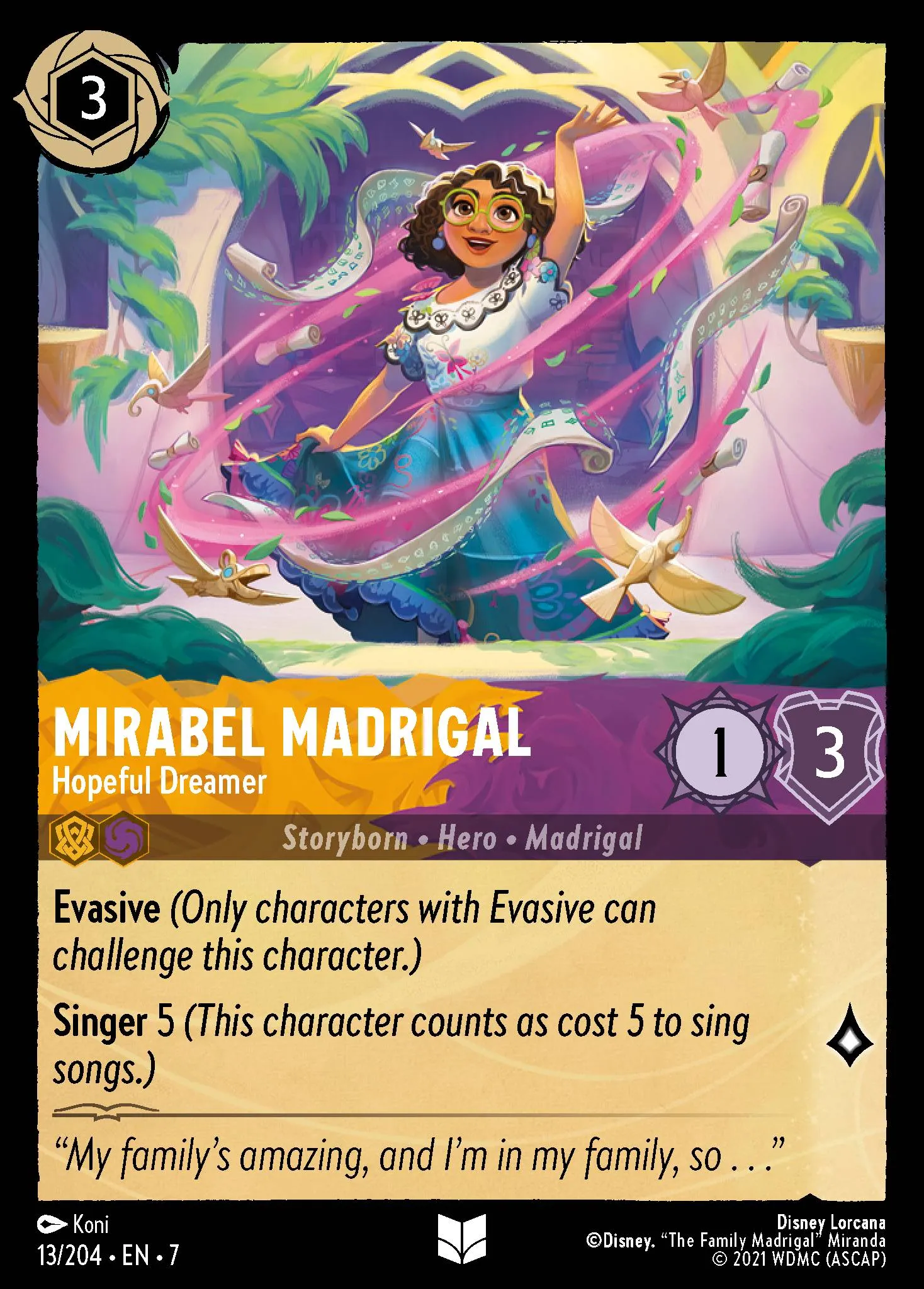 Mirabel Madrigal - Hopeful Dreamer (007-013)