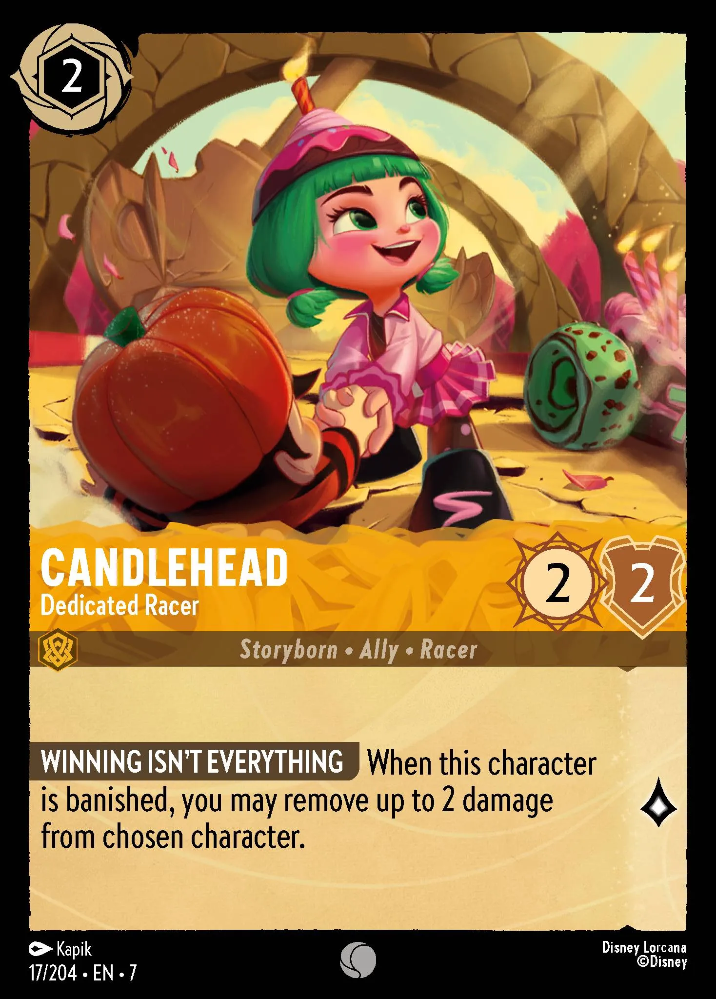 Candlehead - Dedicated Racer (007-017)