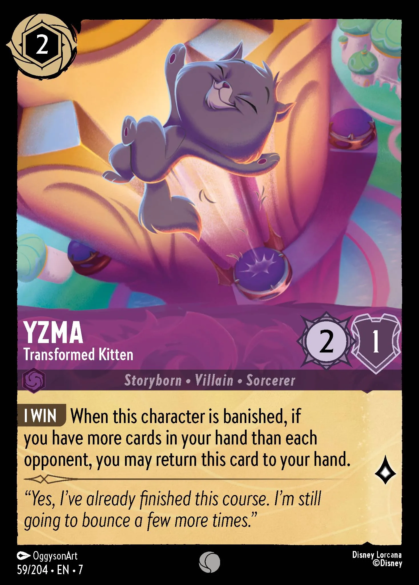 Yzma - Transformed Kitten (007-059)