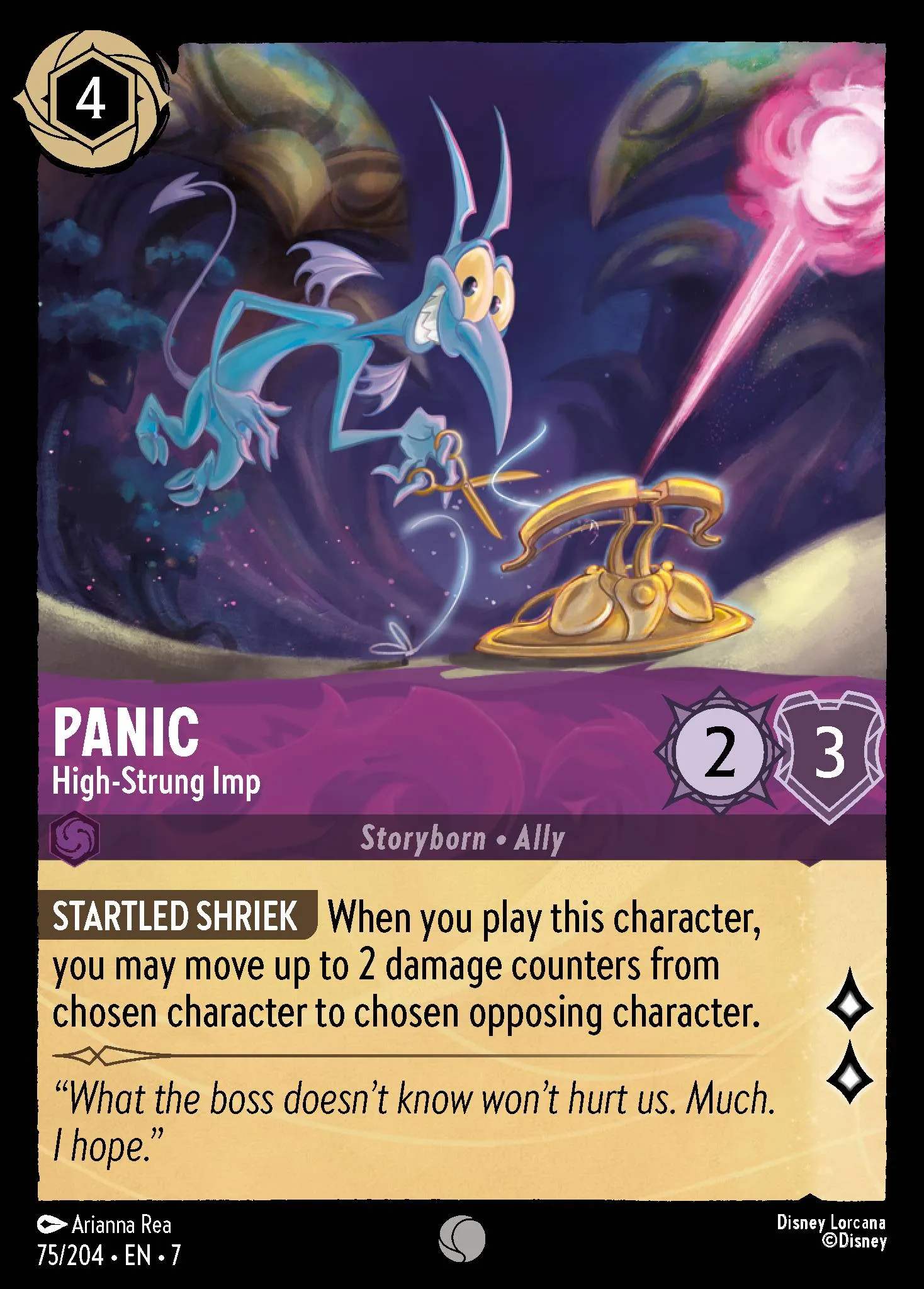 Panic - High-Strung Imp (007-075)
