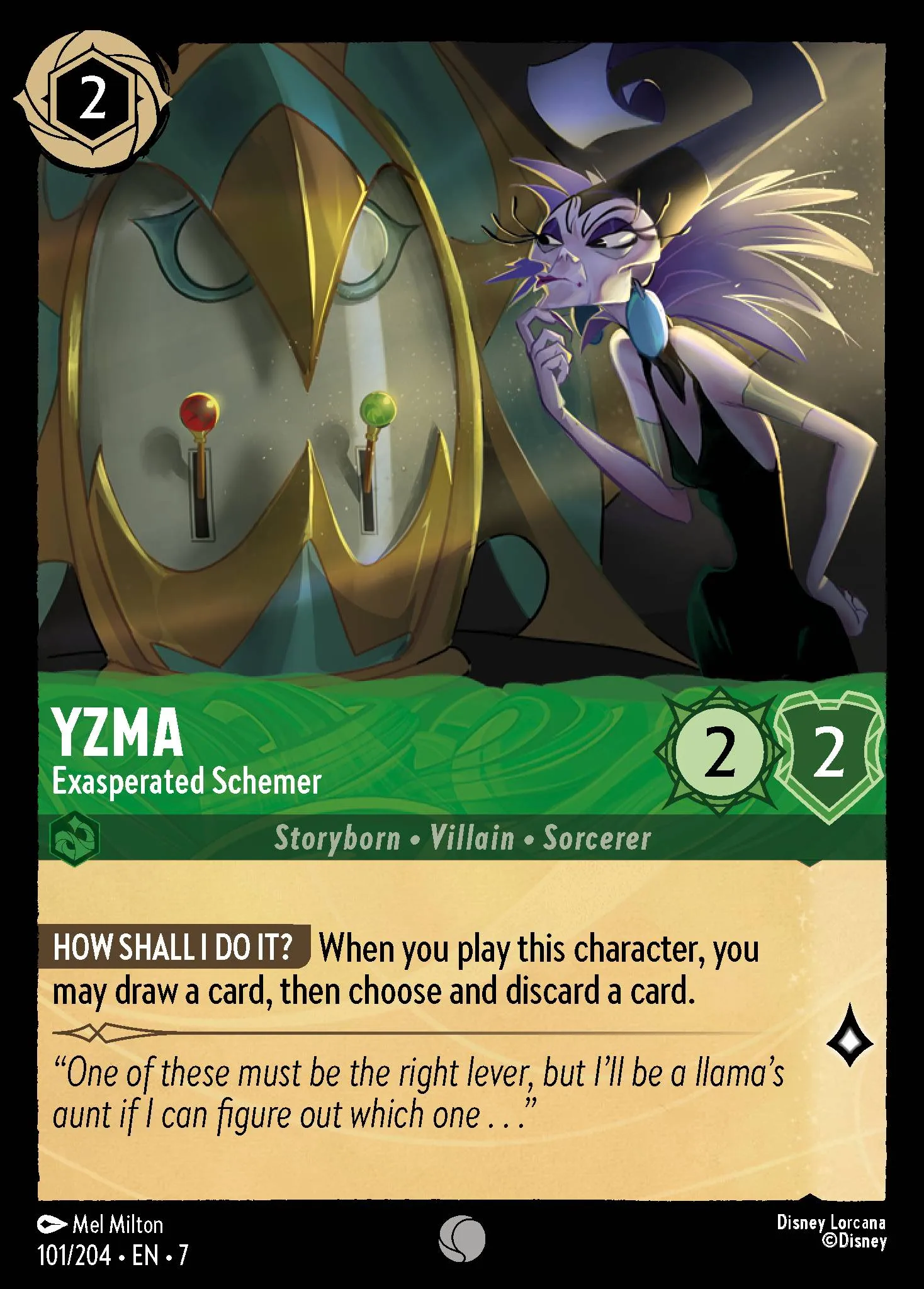 Yzma - Exasperated Schemer (007-101)