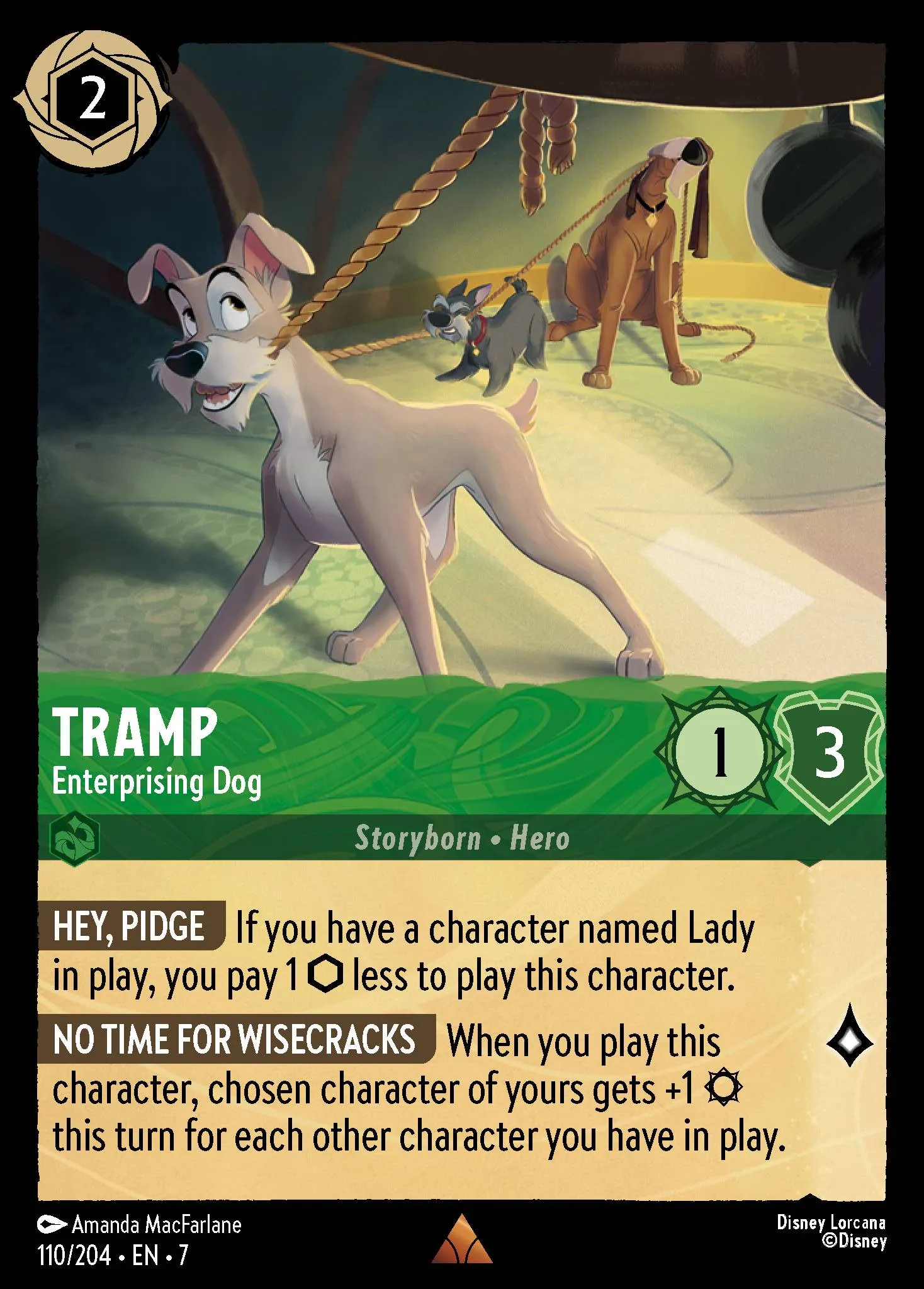 Tramp - Enterprising Dog