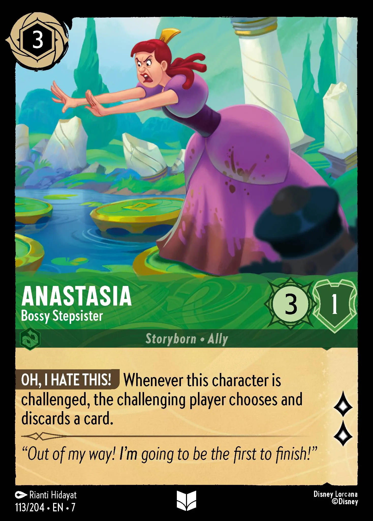Anastasia - Bossy Stepsister (007-113)