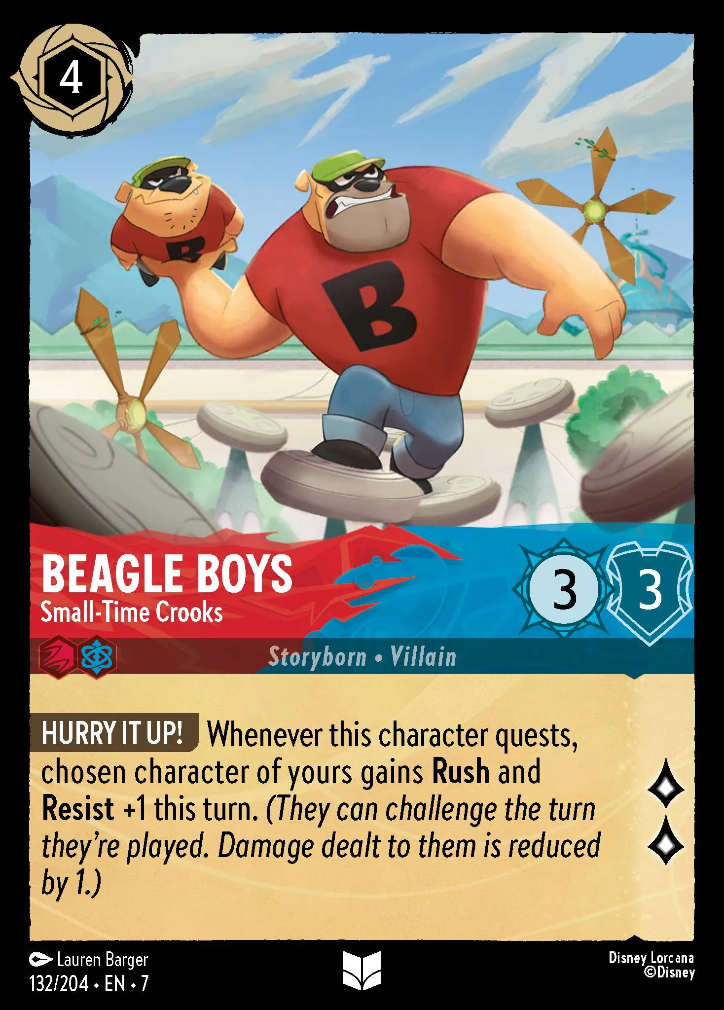 Beagle Boys - Small-Time Crooks (007-132)