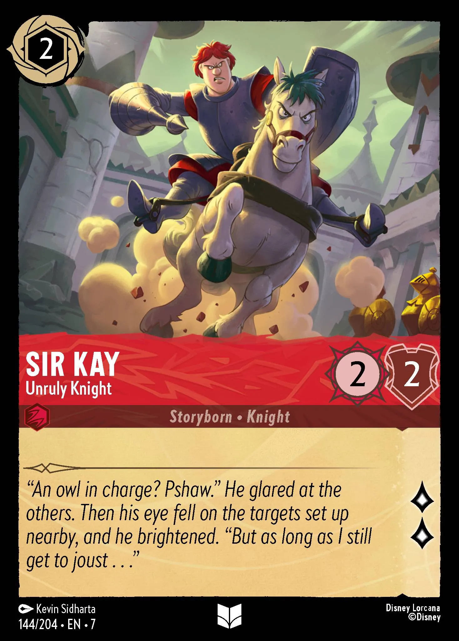 Sir Kay - Unruly Knight (007-144)