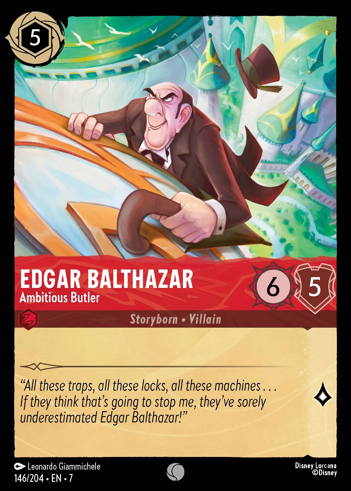 Edgar Balthazar - Ambitious Butler (007-146)