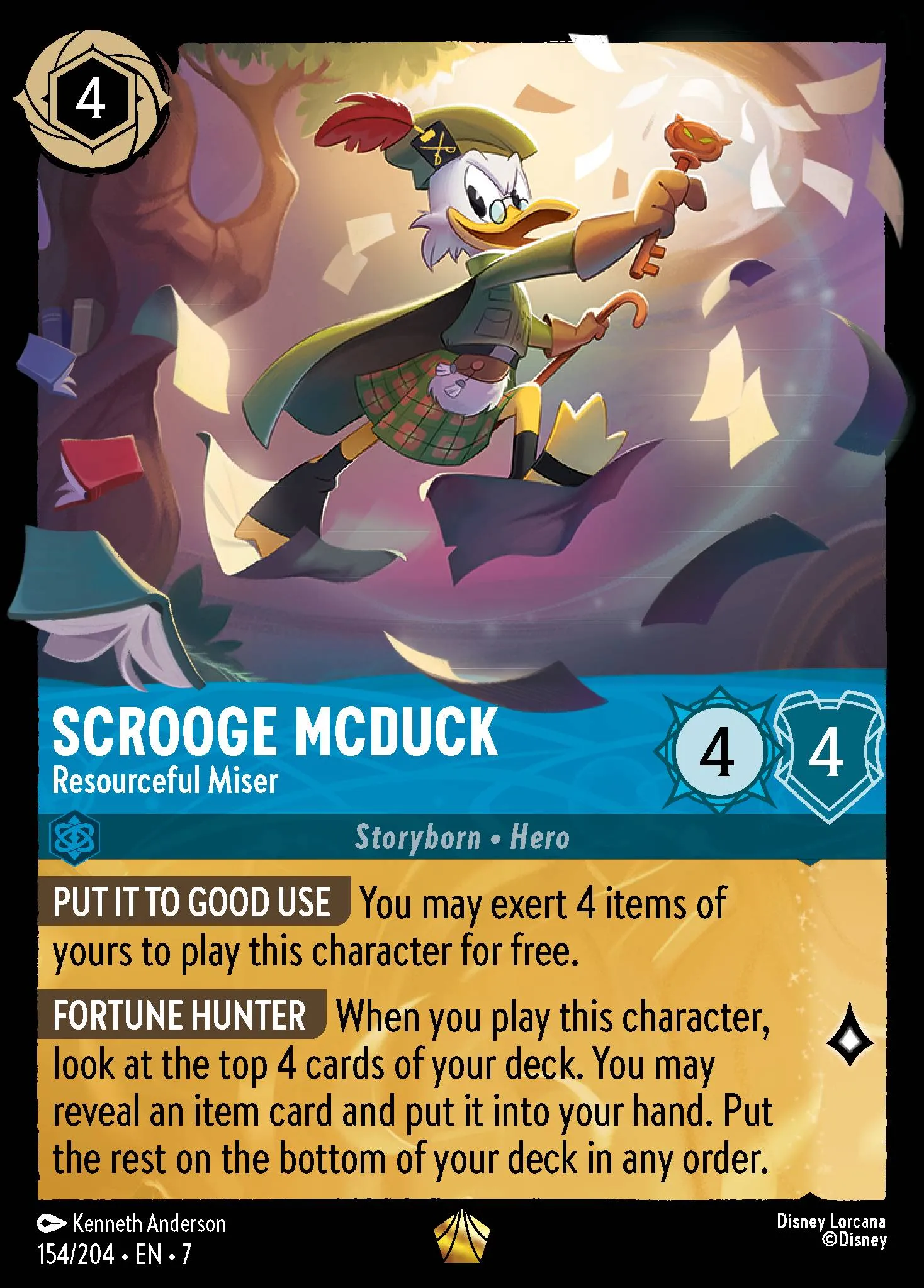 Scrooge McDuck - Resourceful Miser (007-154)