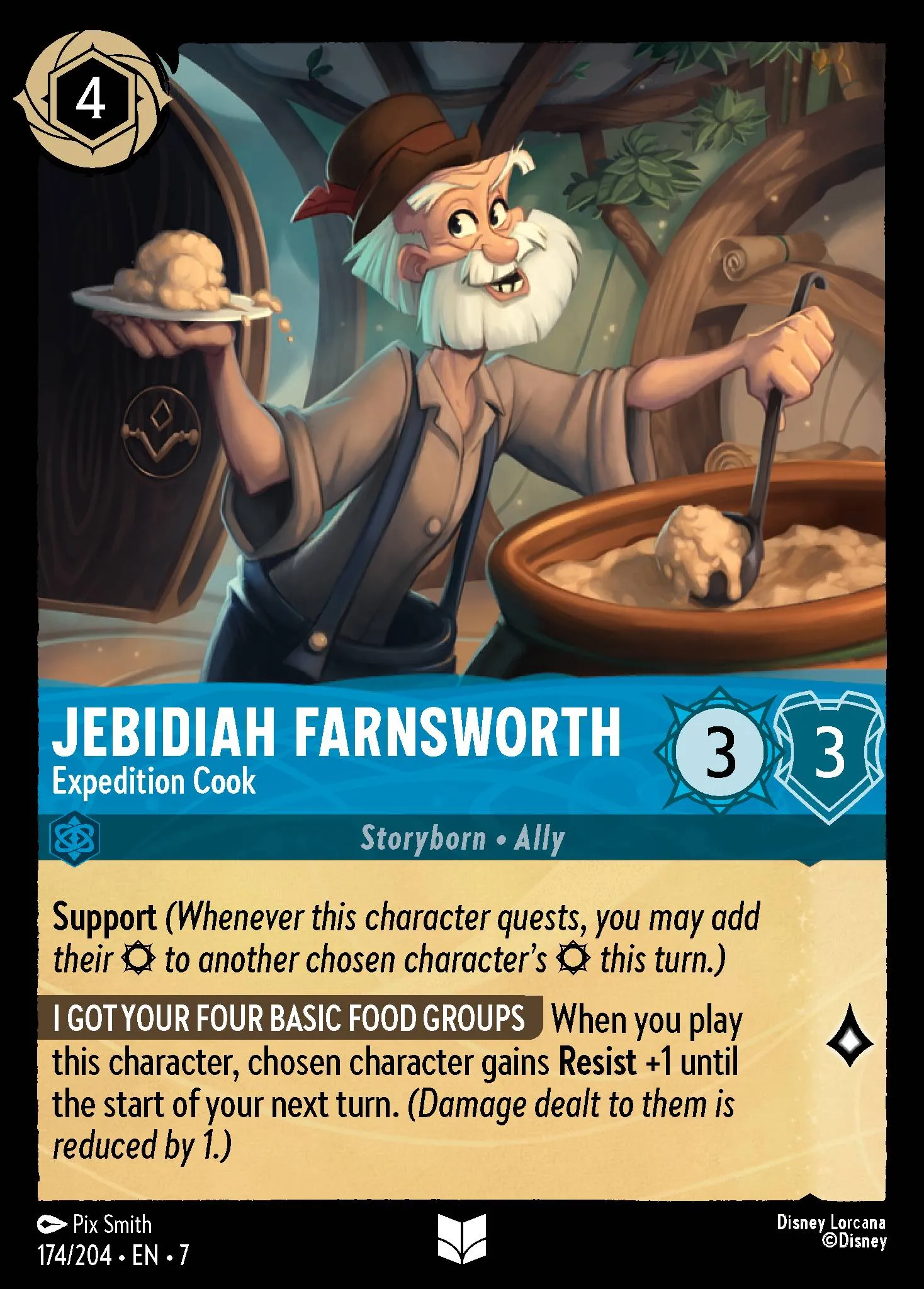 Jebidiah Farnsworth - Expedition Cook (007-174)