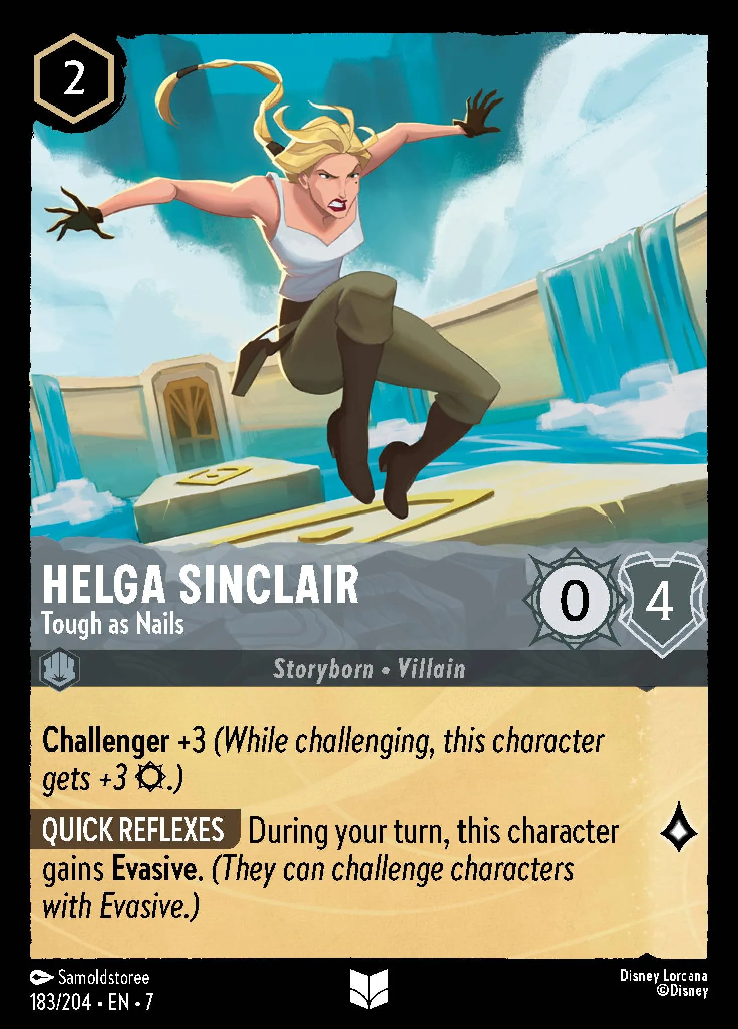 Helga Sinclair - Tough as Nails (007-183)
