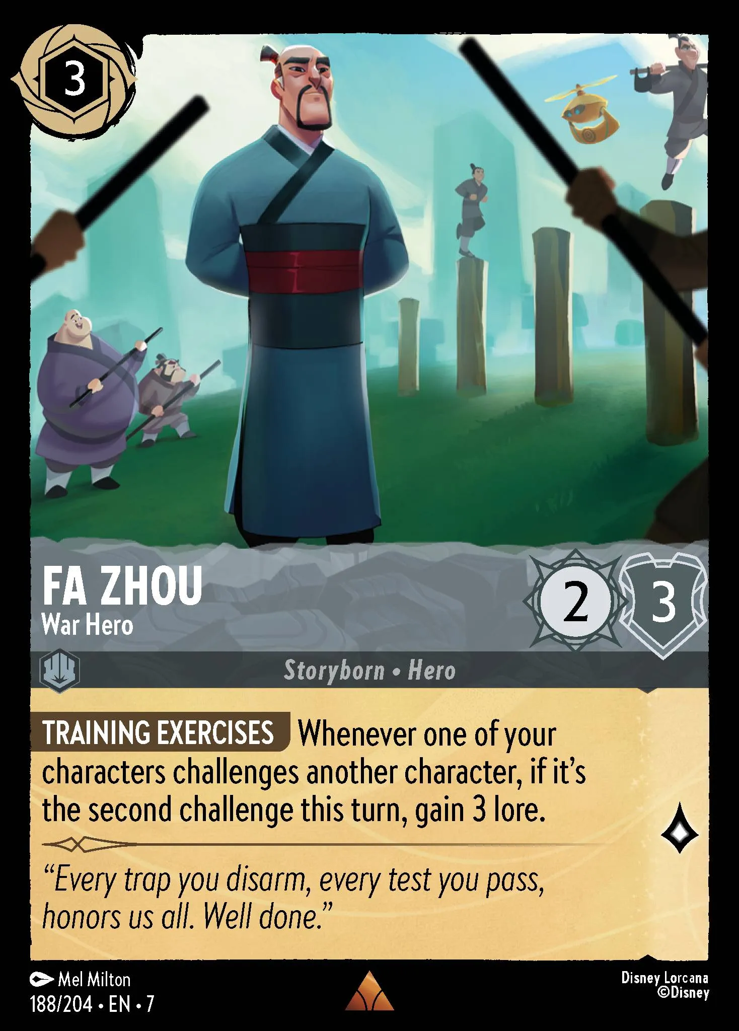 Fa Zhou - War Hero (007-188)