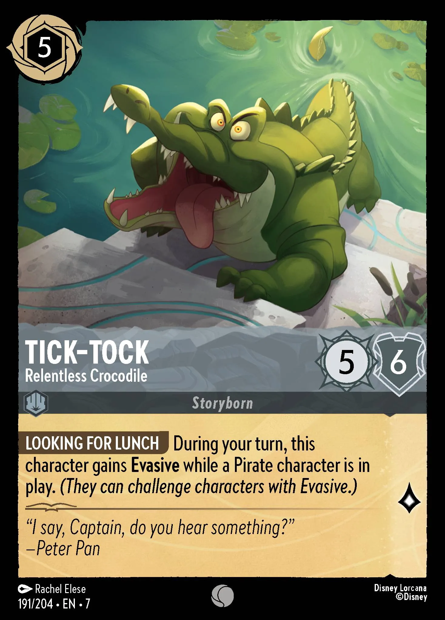 Tick-Tock - Relentless Crocodile (007-191)