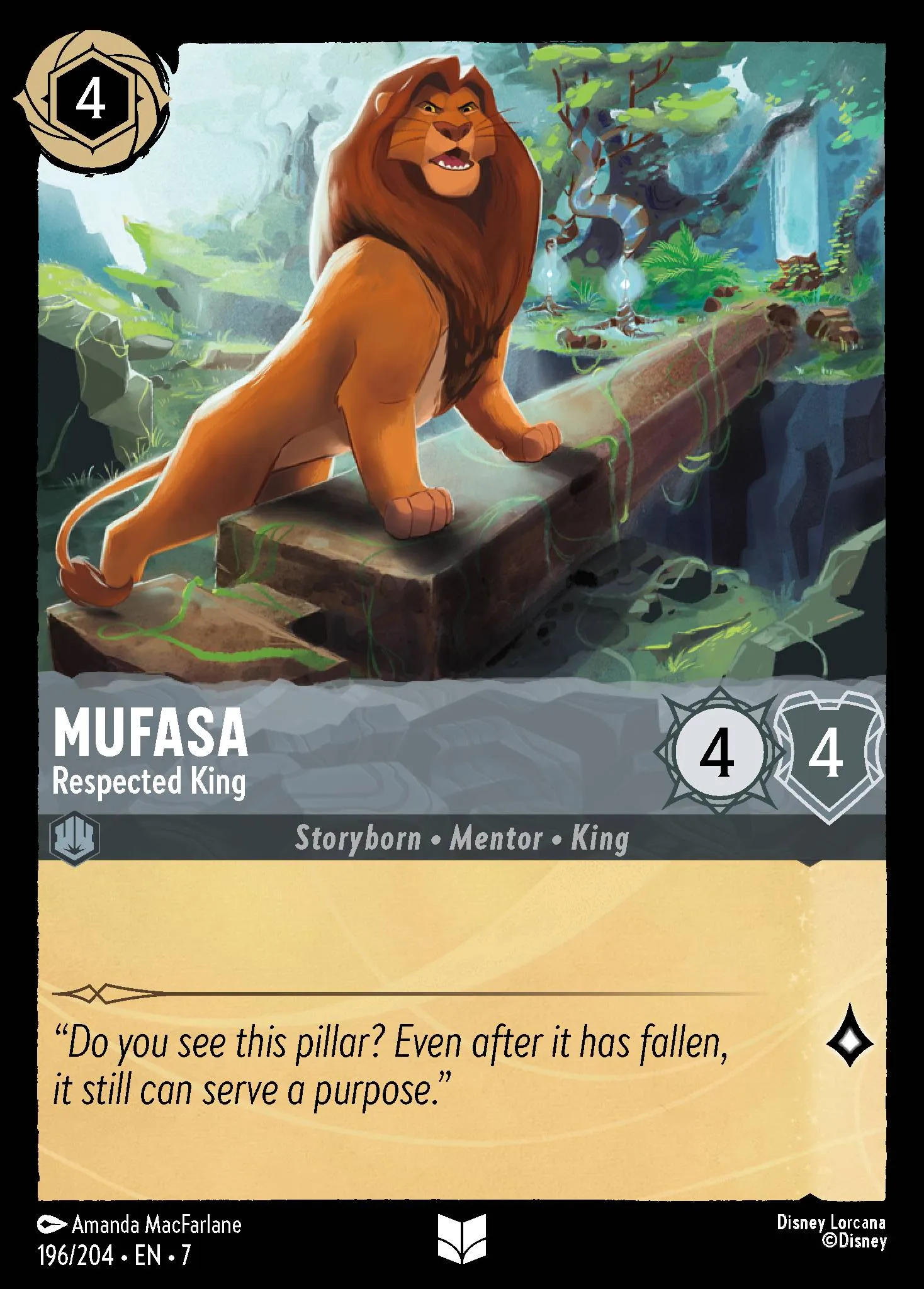 Mufasa - Respected King (007-196)