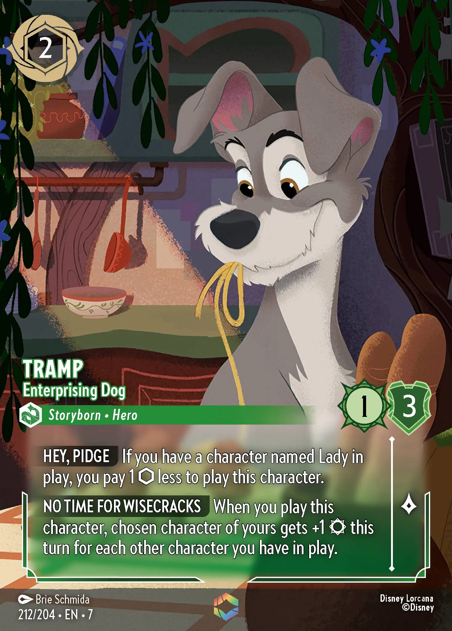 Tramp - Enterprising Dog (007-212)