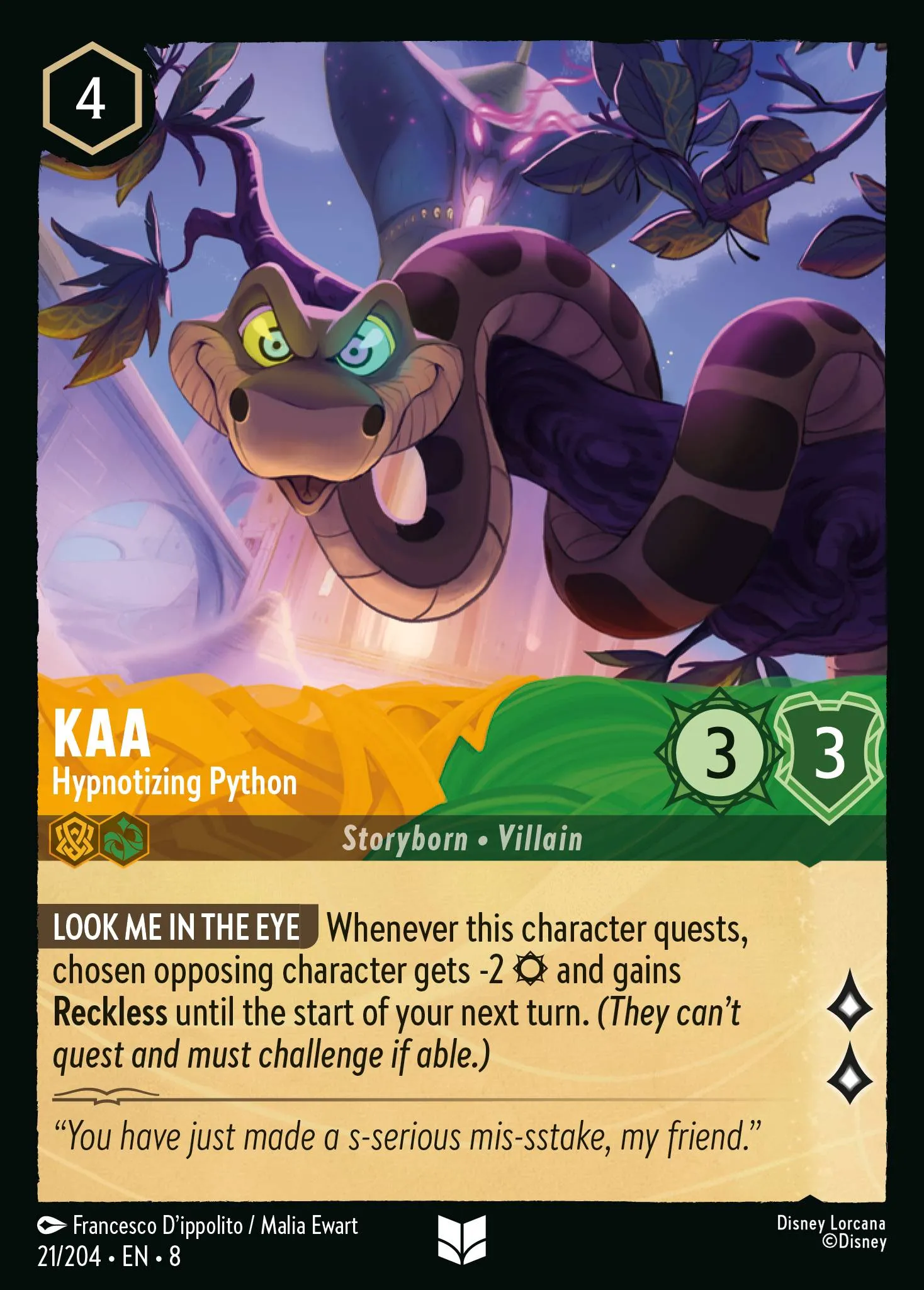 Kaa - Hypnotizing Python (008-021)