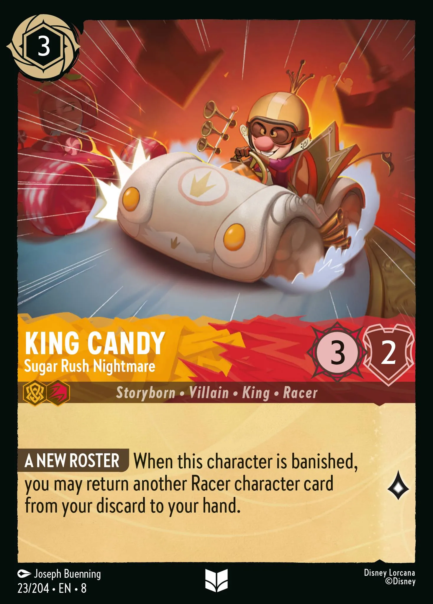 King Candy - Sugar Rush Nightmare (008-023)