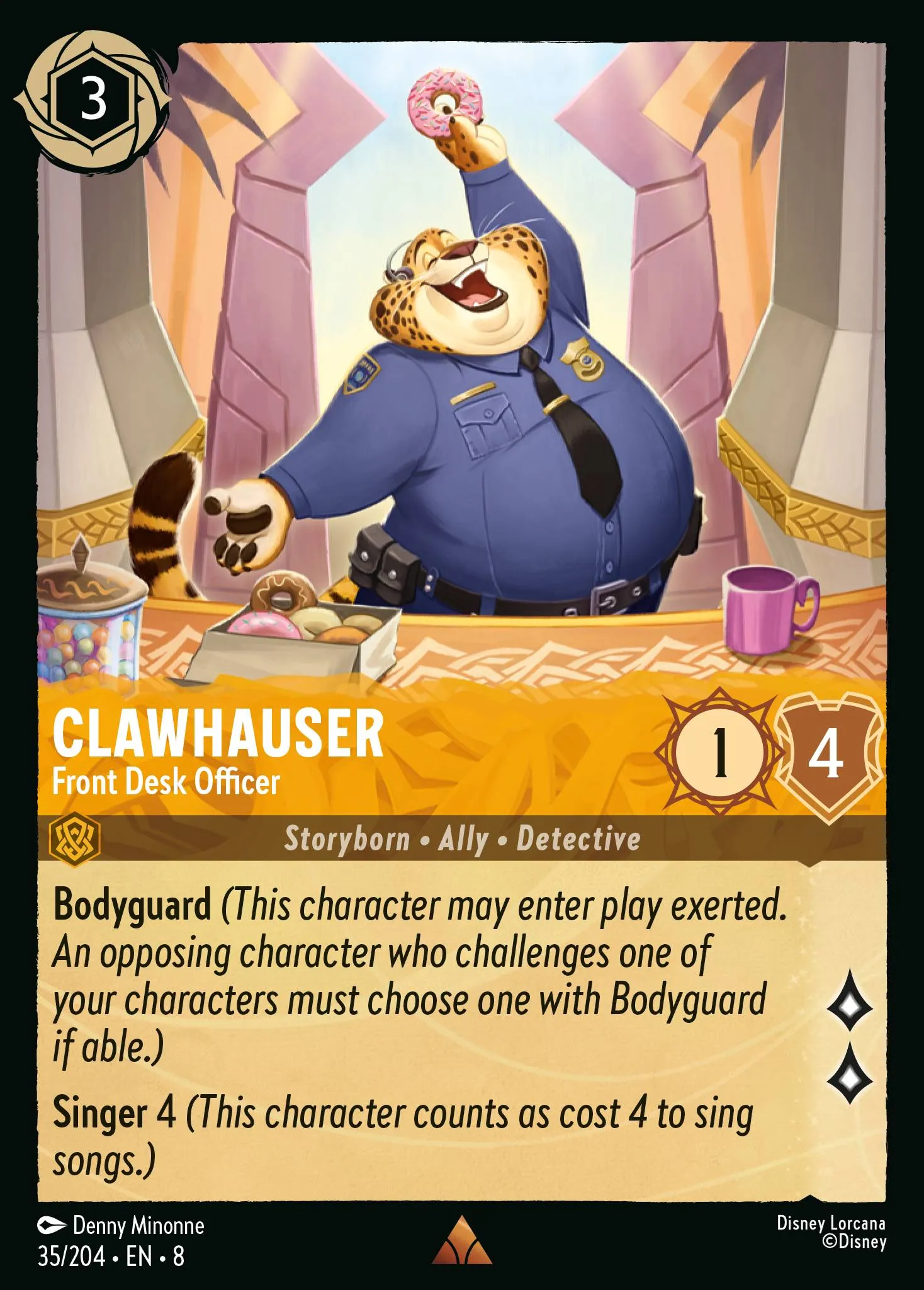 Clawhauser - Front Desk Officer (008-035)