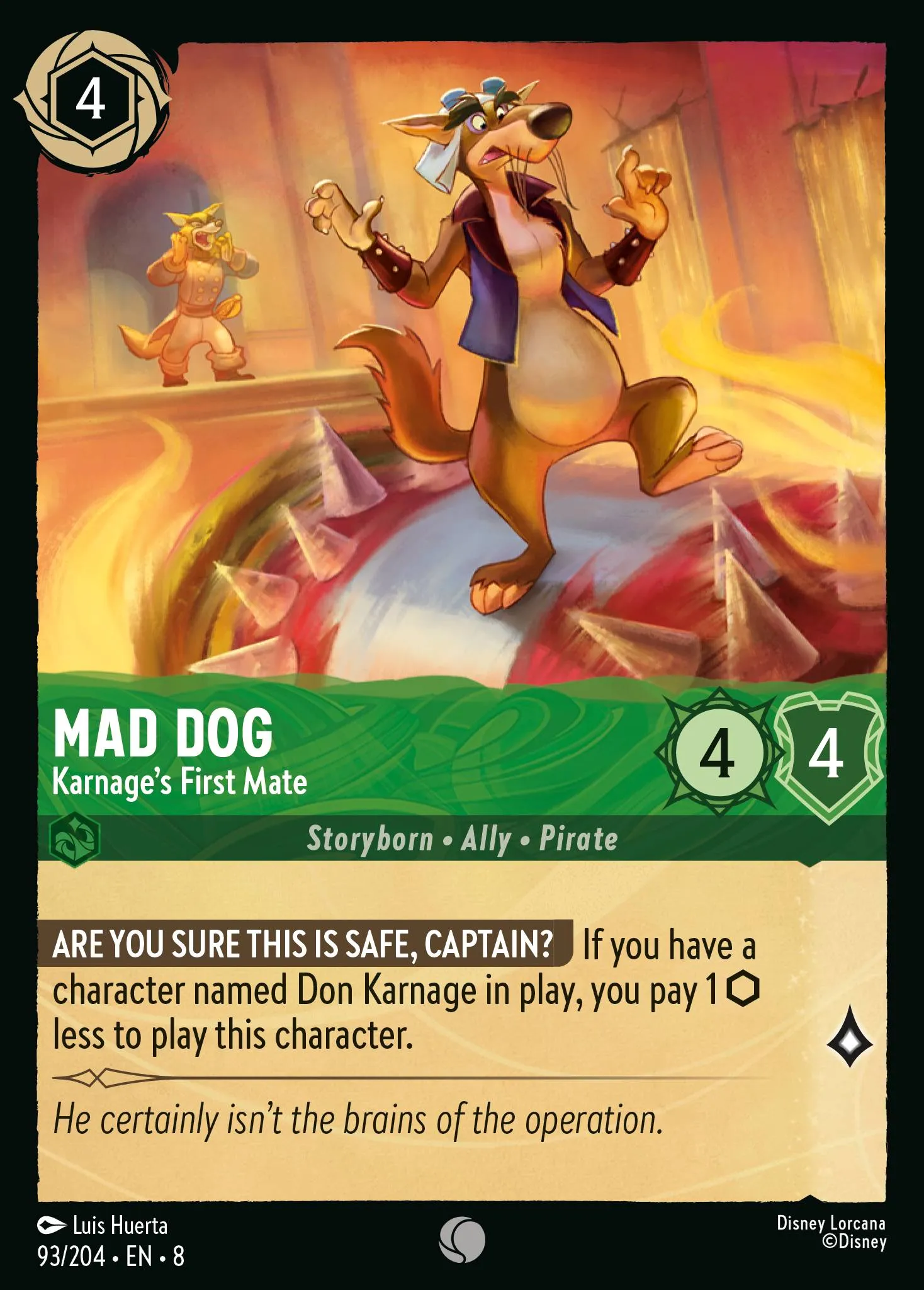 Mad Dog - Karnage's First Mate (008-093)