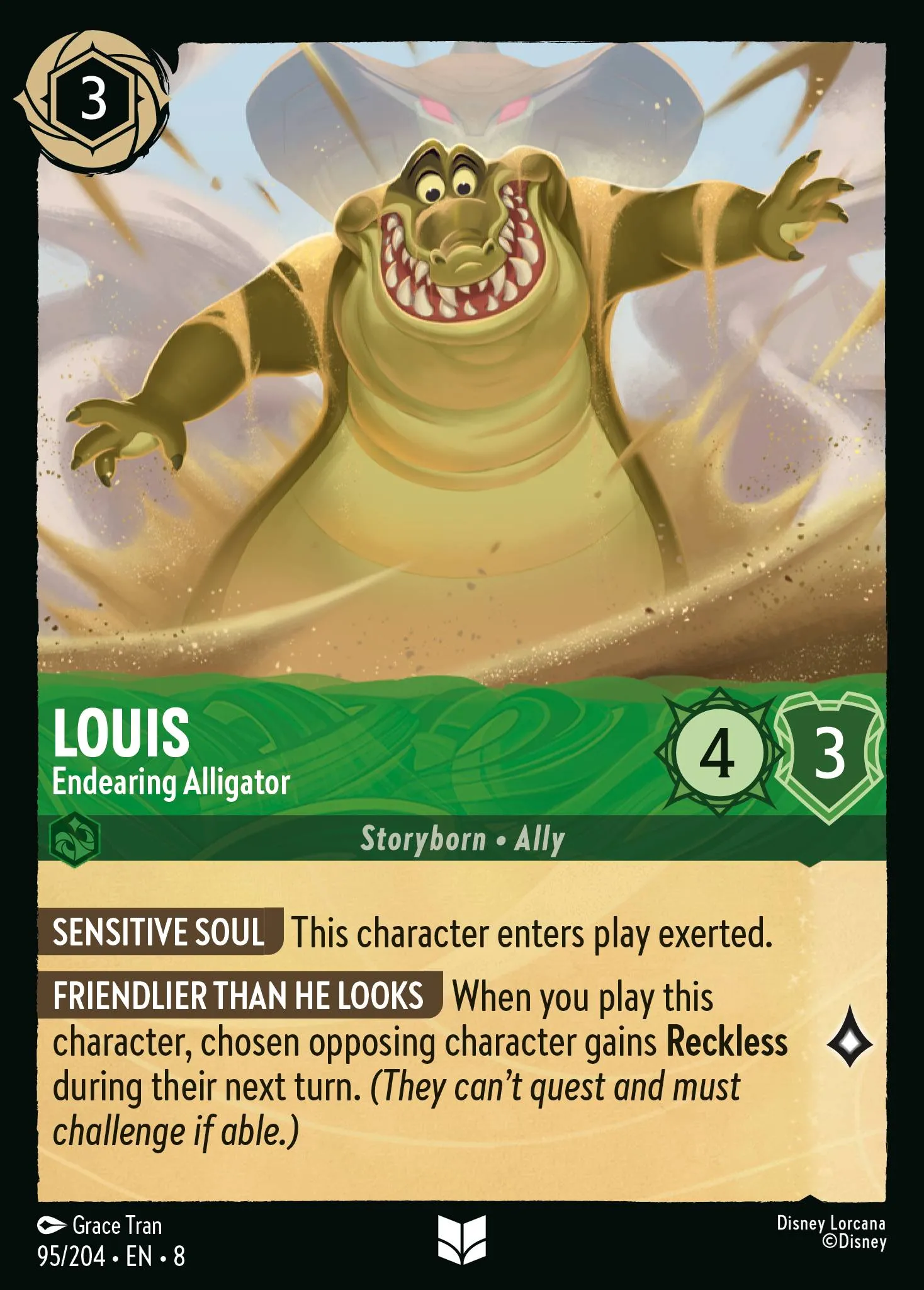 Louis - Endearing Alligator