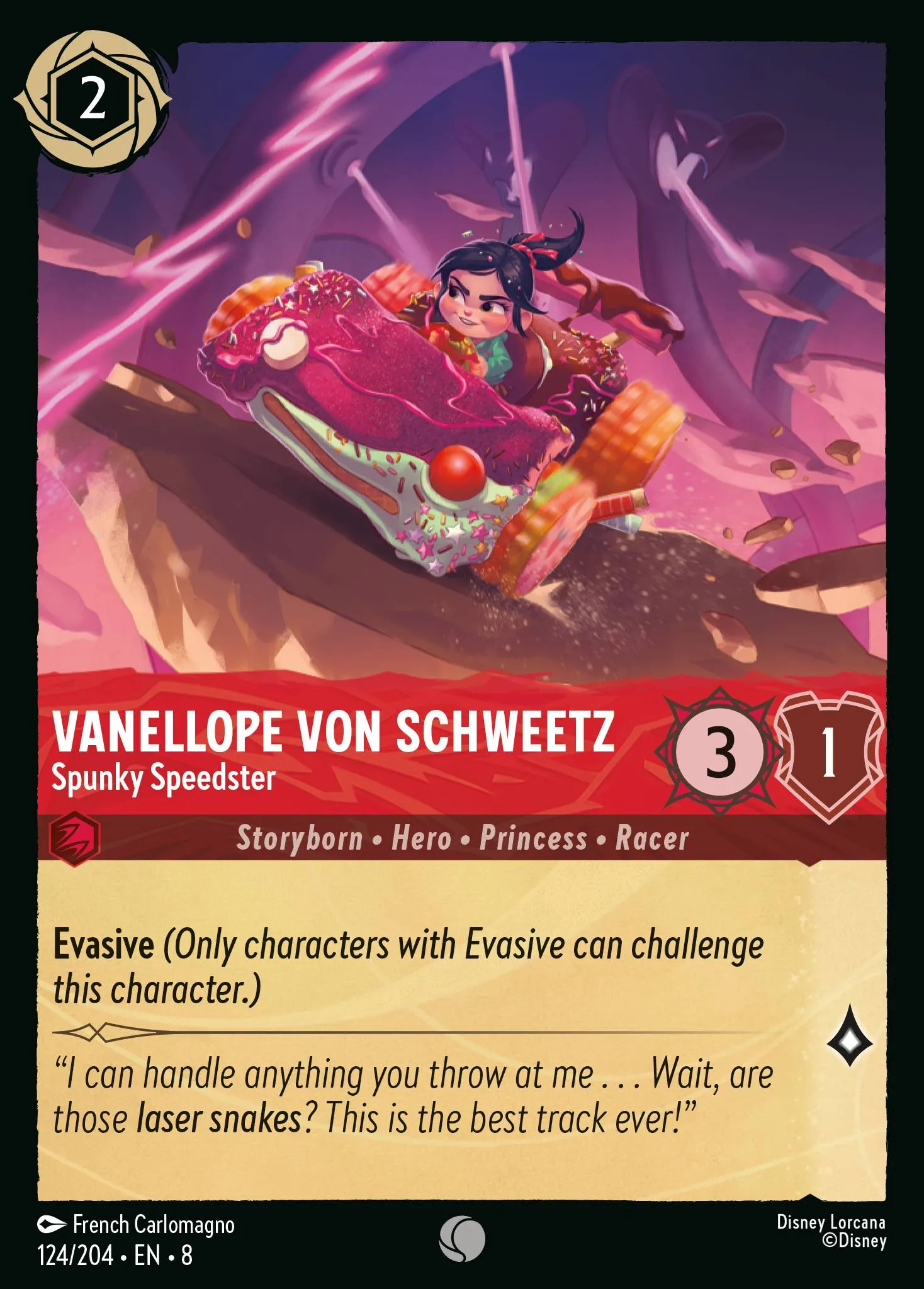 Vanellope von Schweetz - Spunky Speedster (008-124)