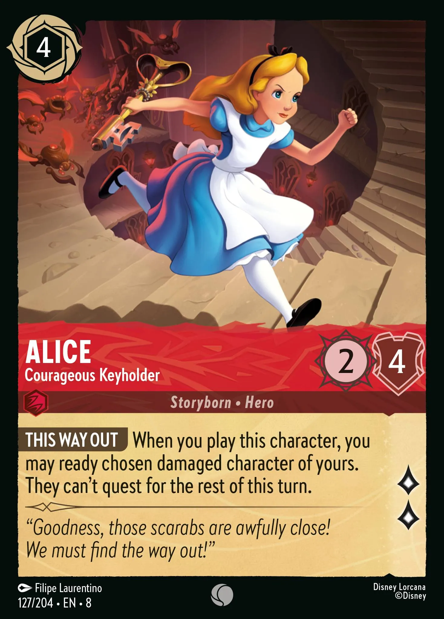 Alice - Courageous Keyholder (008-127)