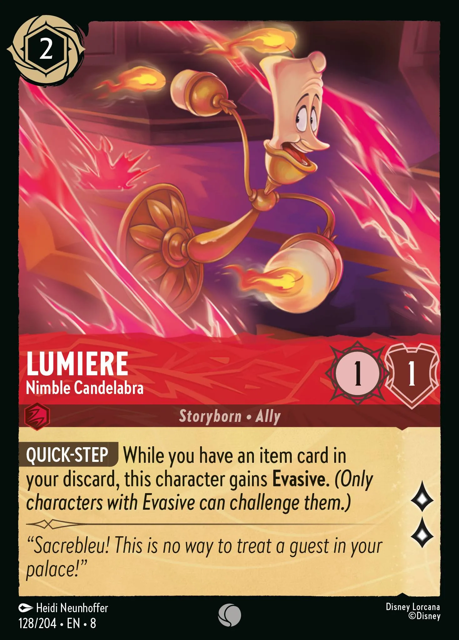 Lumiere - Nimble Candelabra (008-128)