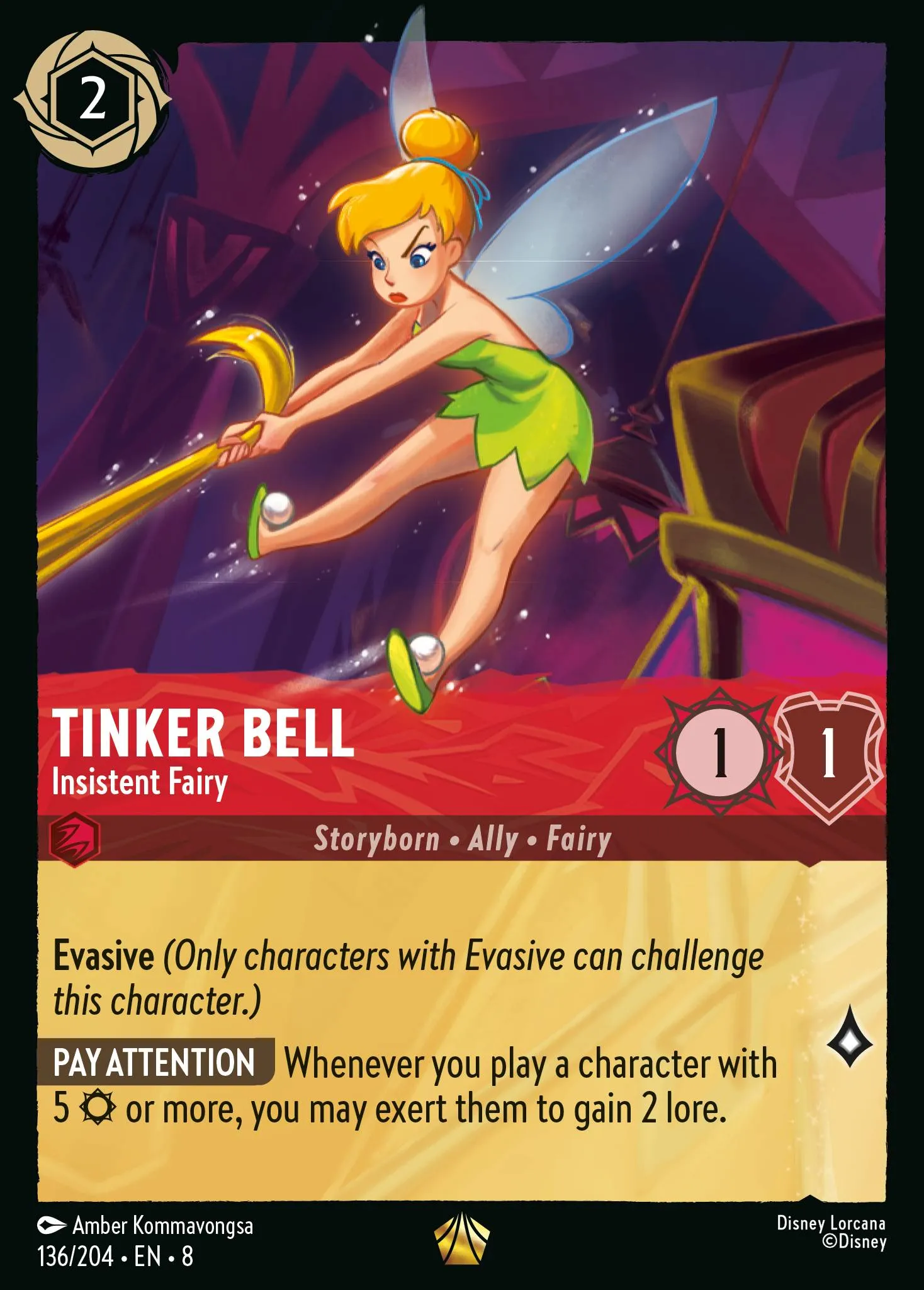 Tinker Bell - Insistent Fairy (008-136)