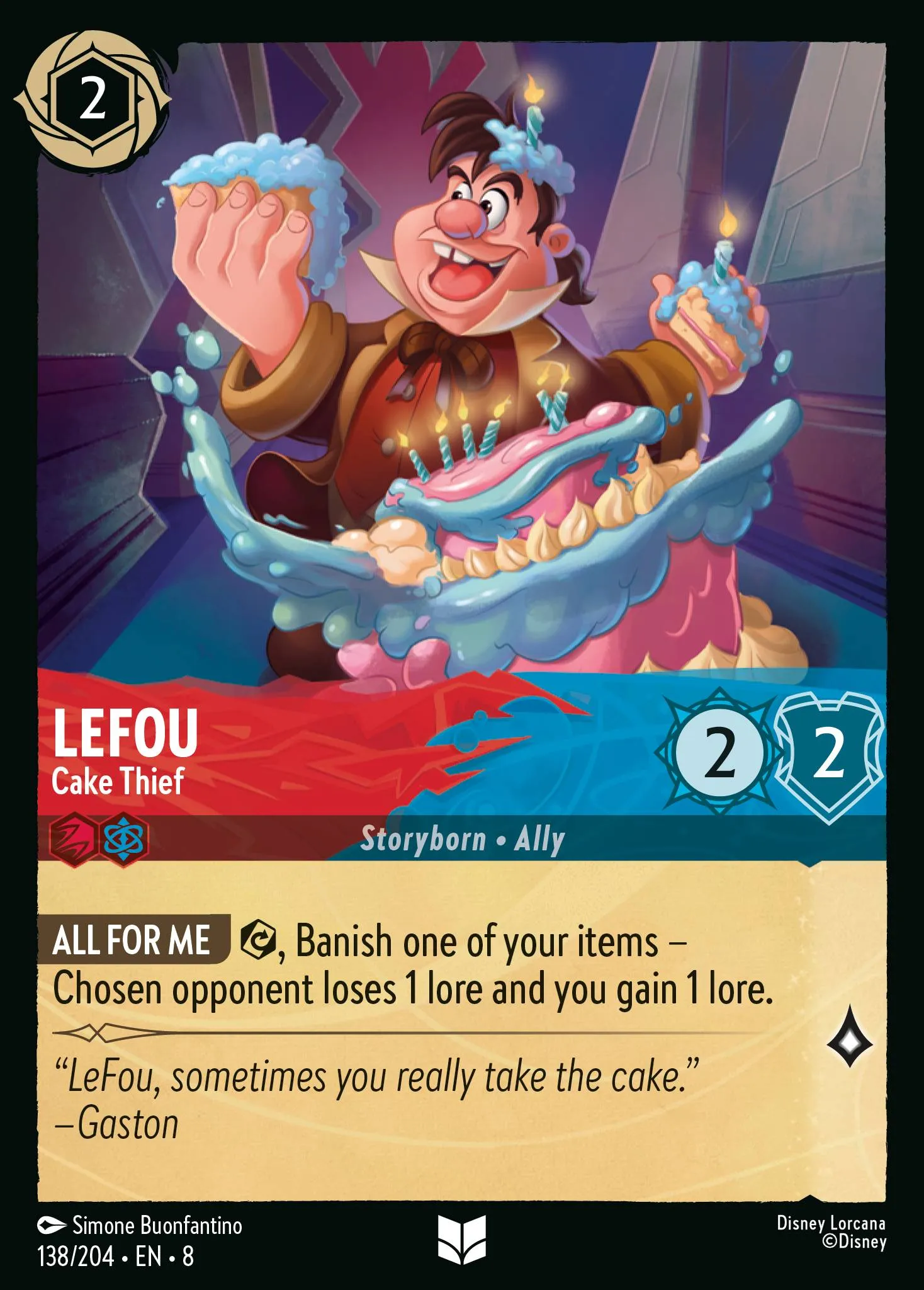 LeFou - Cake Thief (008-138)