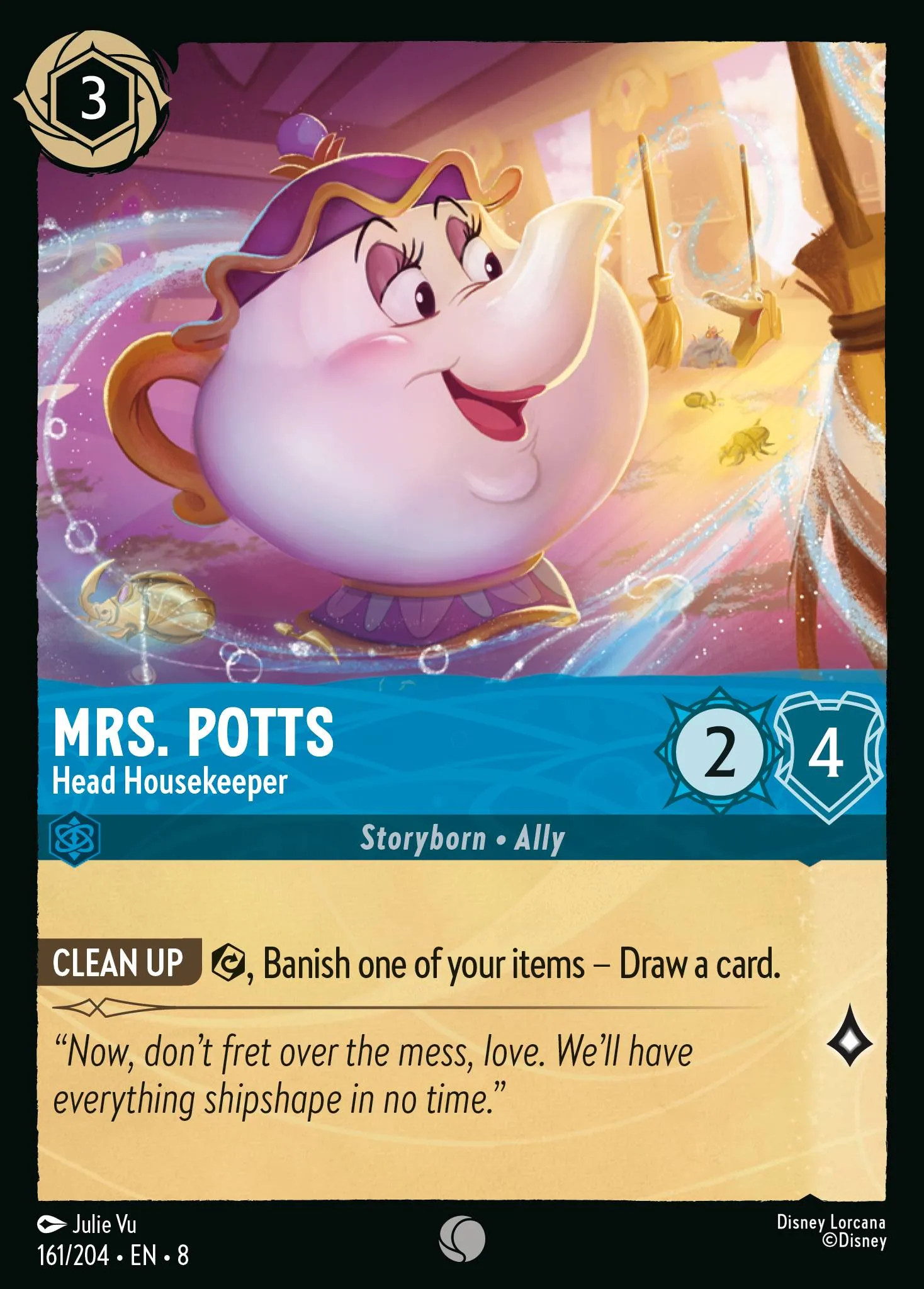 Mrs. Potts - Head Housekeeper (008-161)