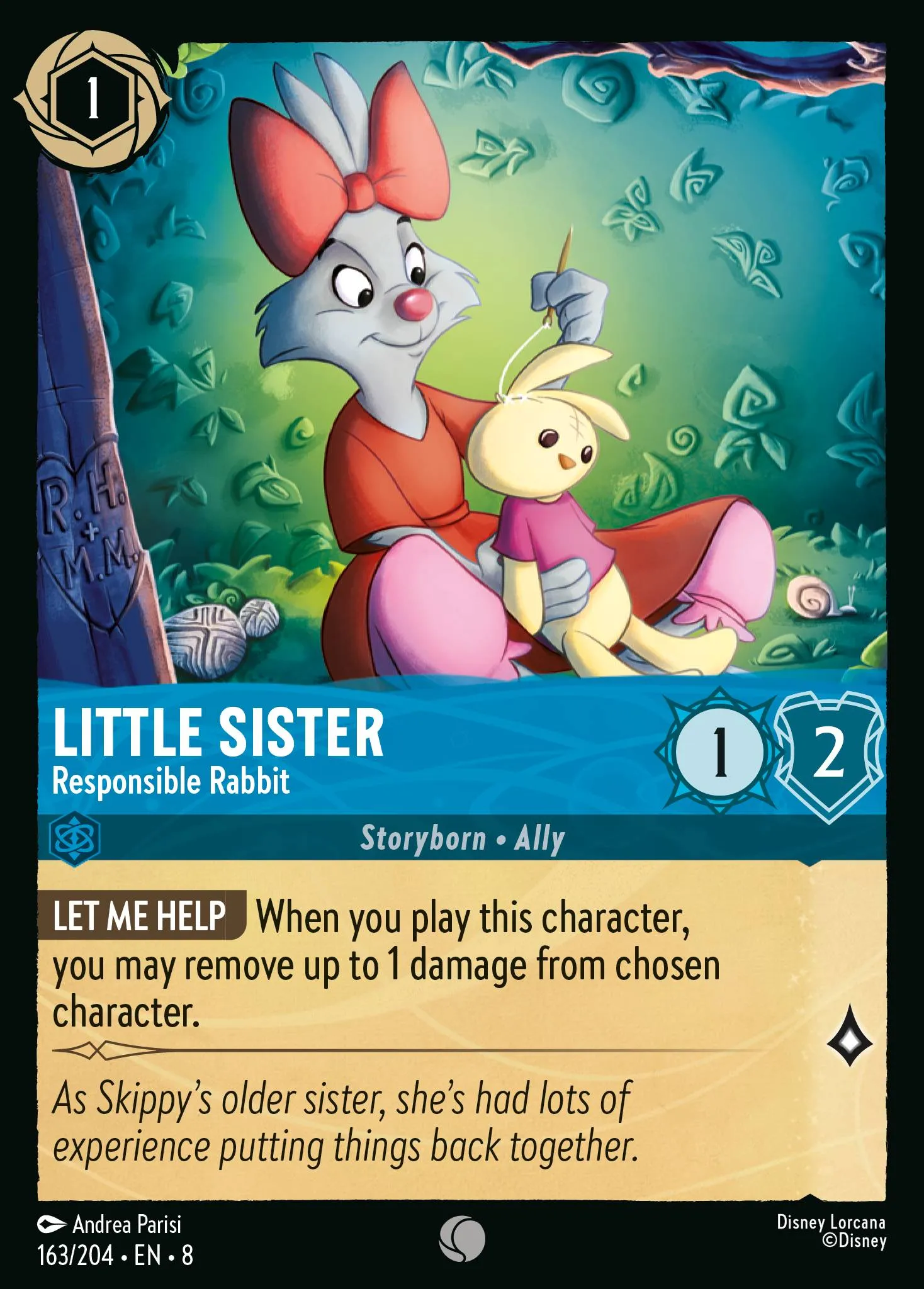 Little Sister - Responsible Rabbit (008-163)