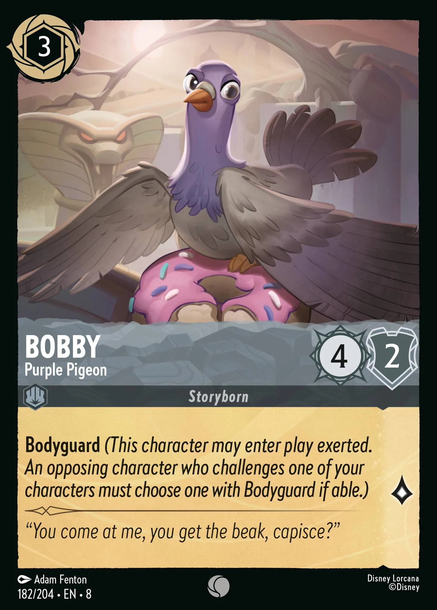 Bobby - Purple Pigeon (008-182)