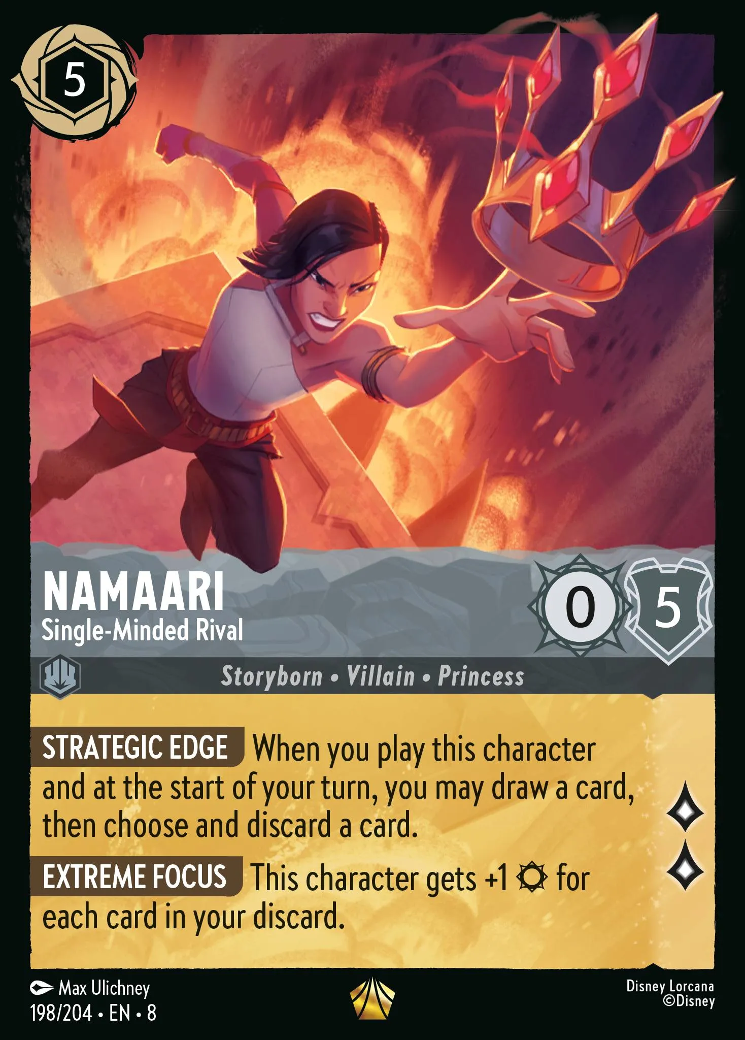Namaari - Single-Minded Rival