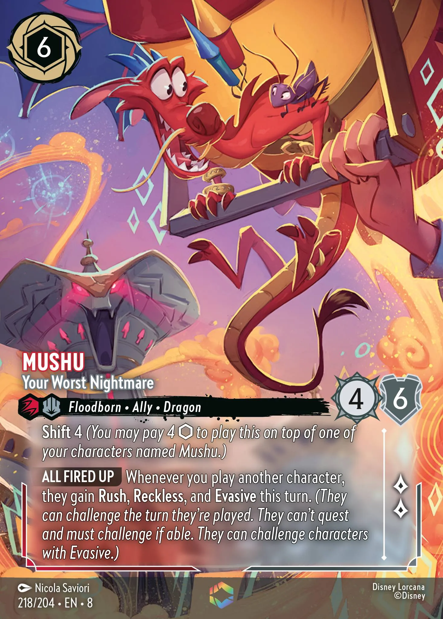 Mushu - Your Worst Nightmare (008-218)