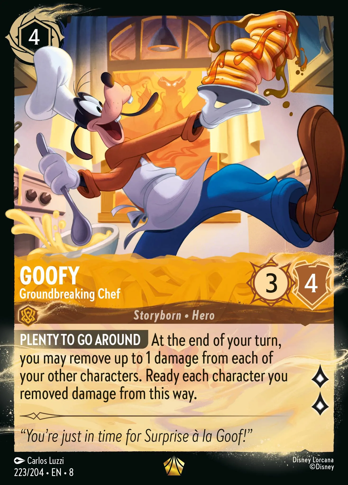 Goofy - Groundbreaking Chef (008-223)
