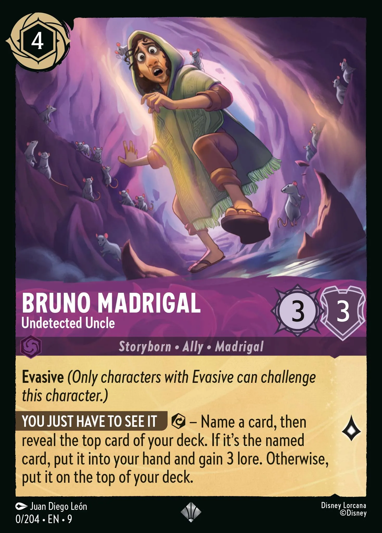 Bruno Madrigal - Undetected Uncle (009-000)