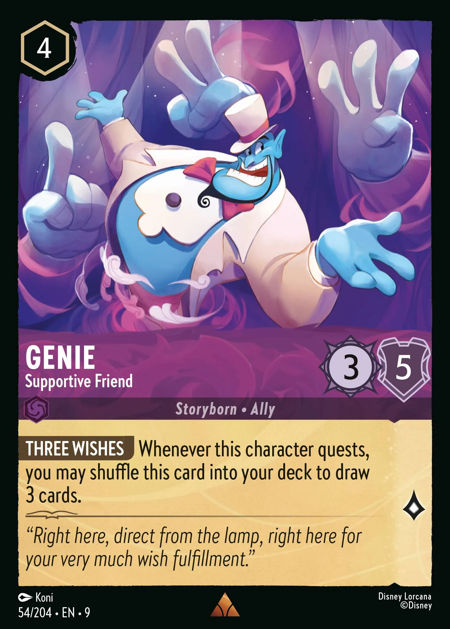 Genie - Supportive Friend (009-054)