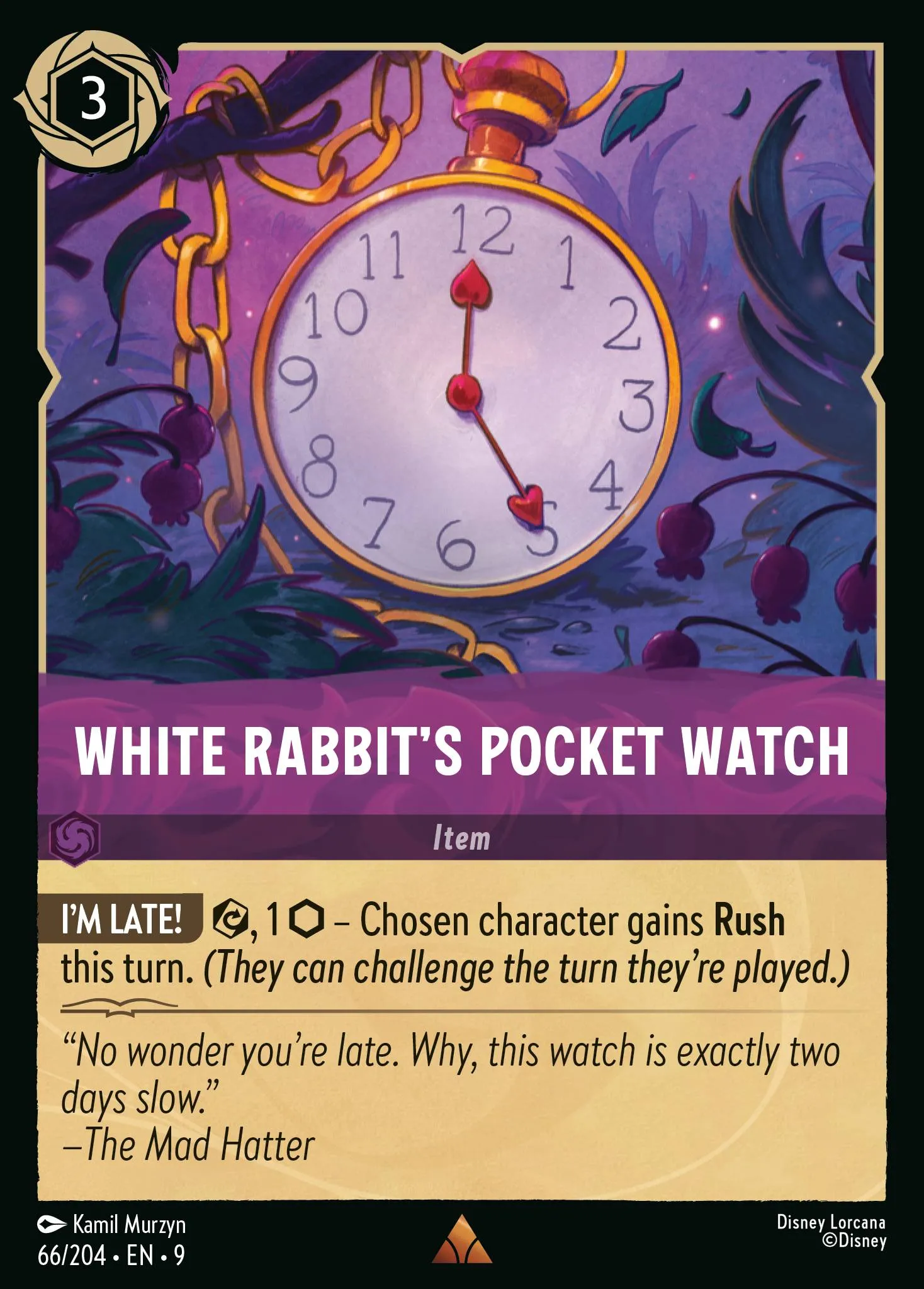 White Rabbit's Pocket Watch (009-066)