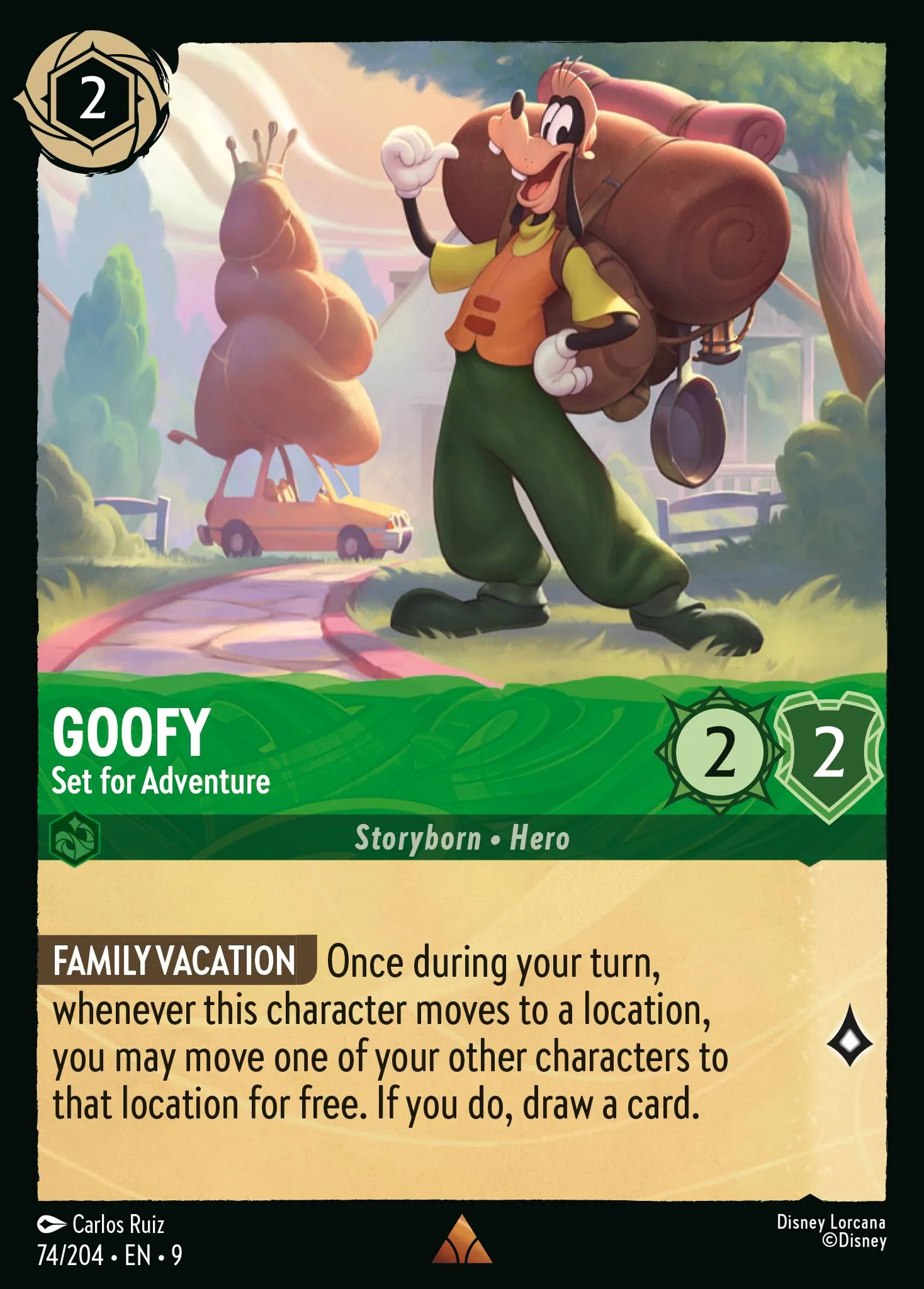 Goofy - Set for Adventure (009-074)