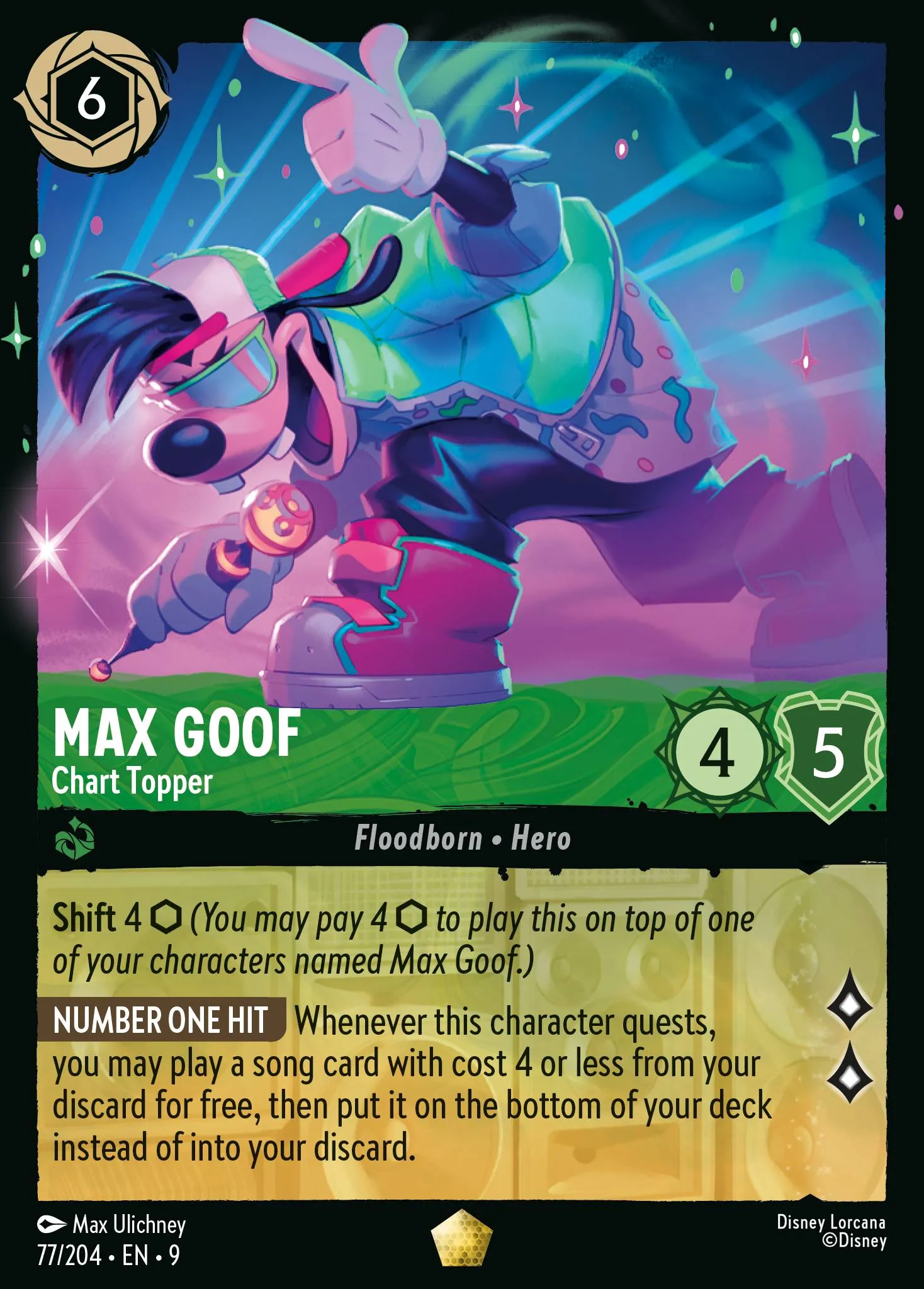 Max Goof - Chart Topper (009-077)