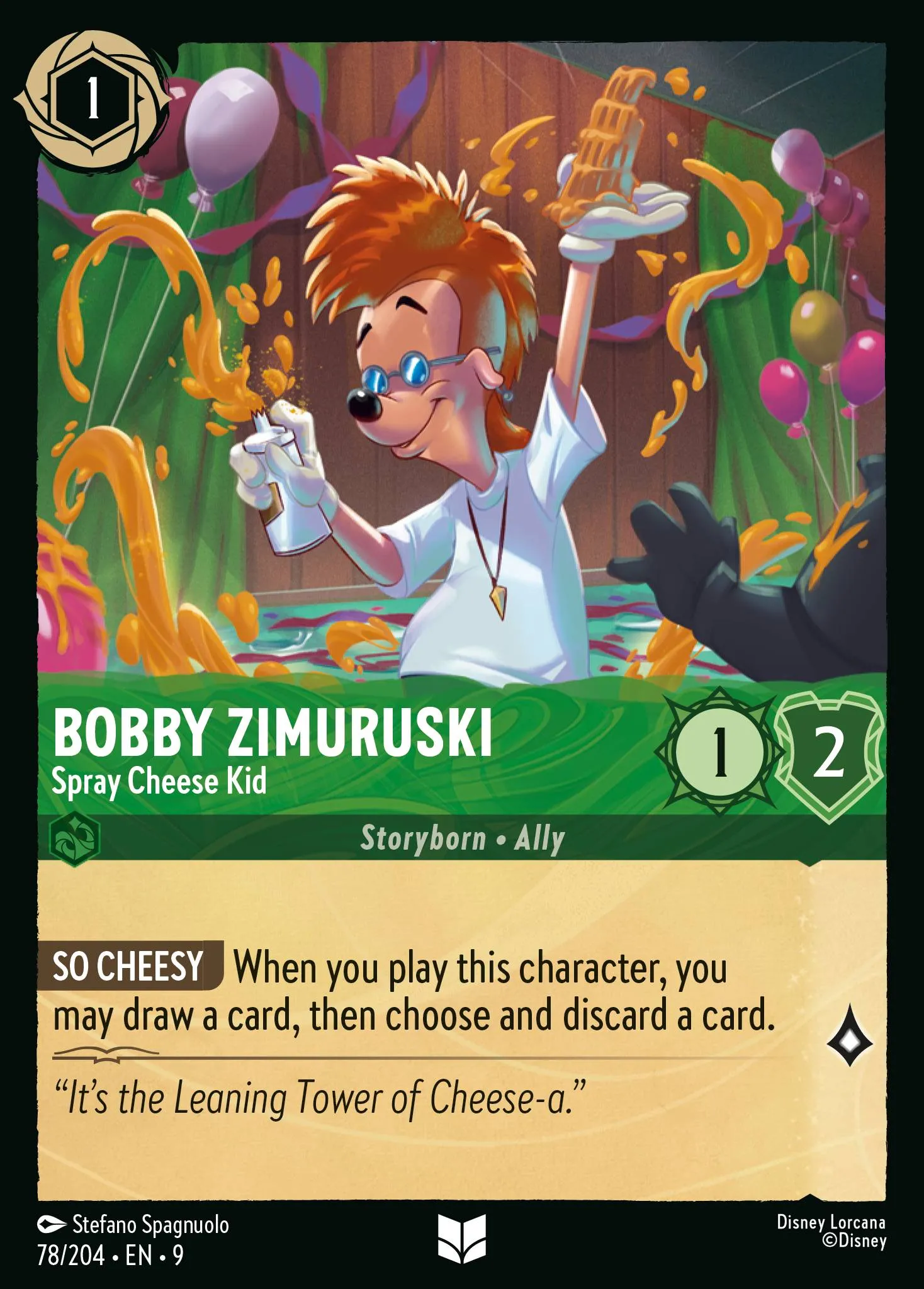 Bobby Zimuruski - Spray Cheese Kid