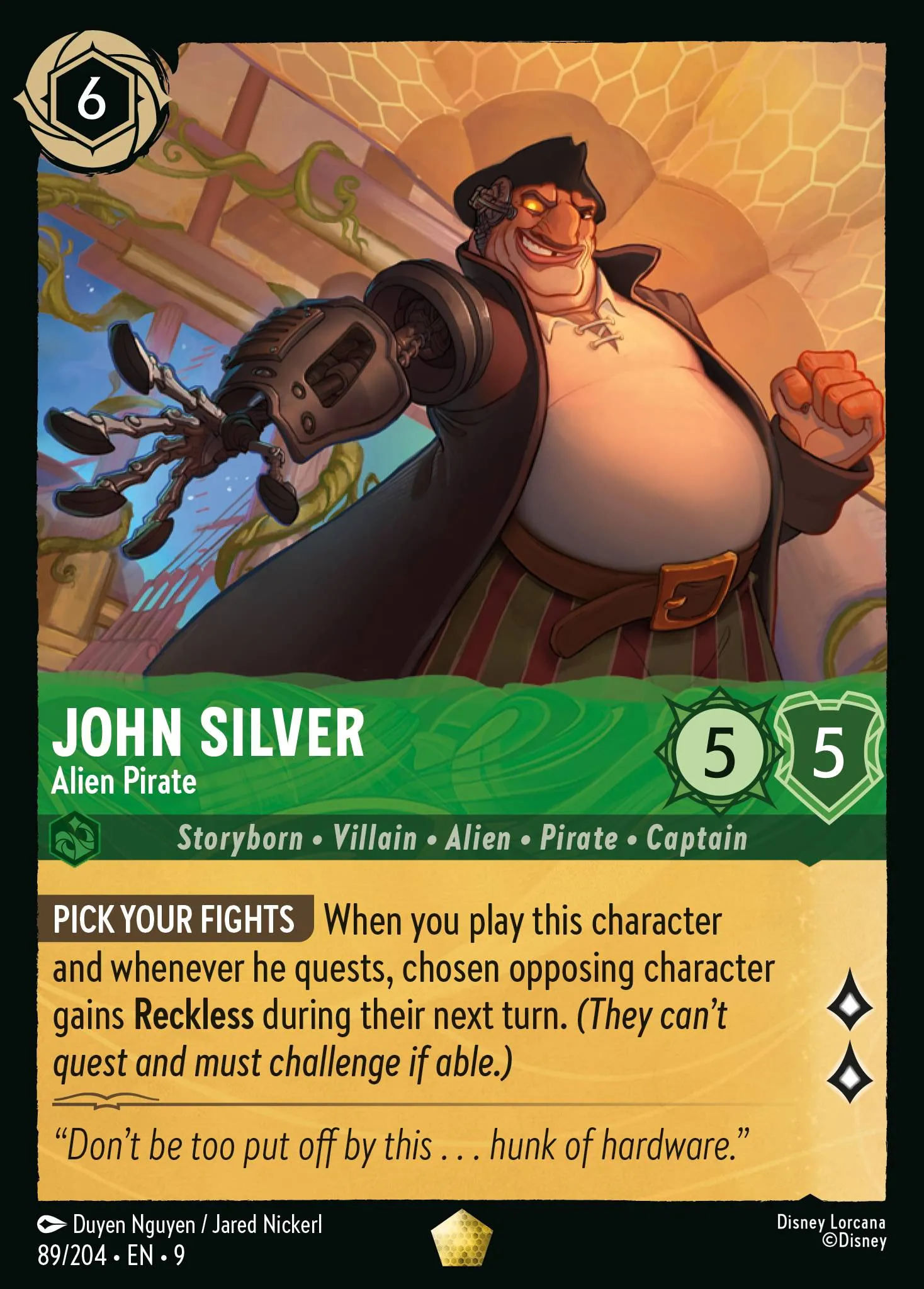 John Silver - Alien Pirate (009-089)
