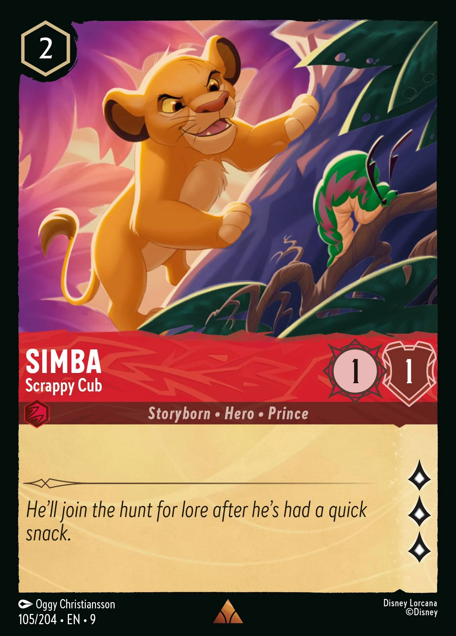Simba - Scrappy Cub (009-105)