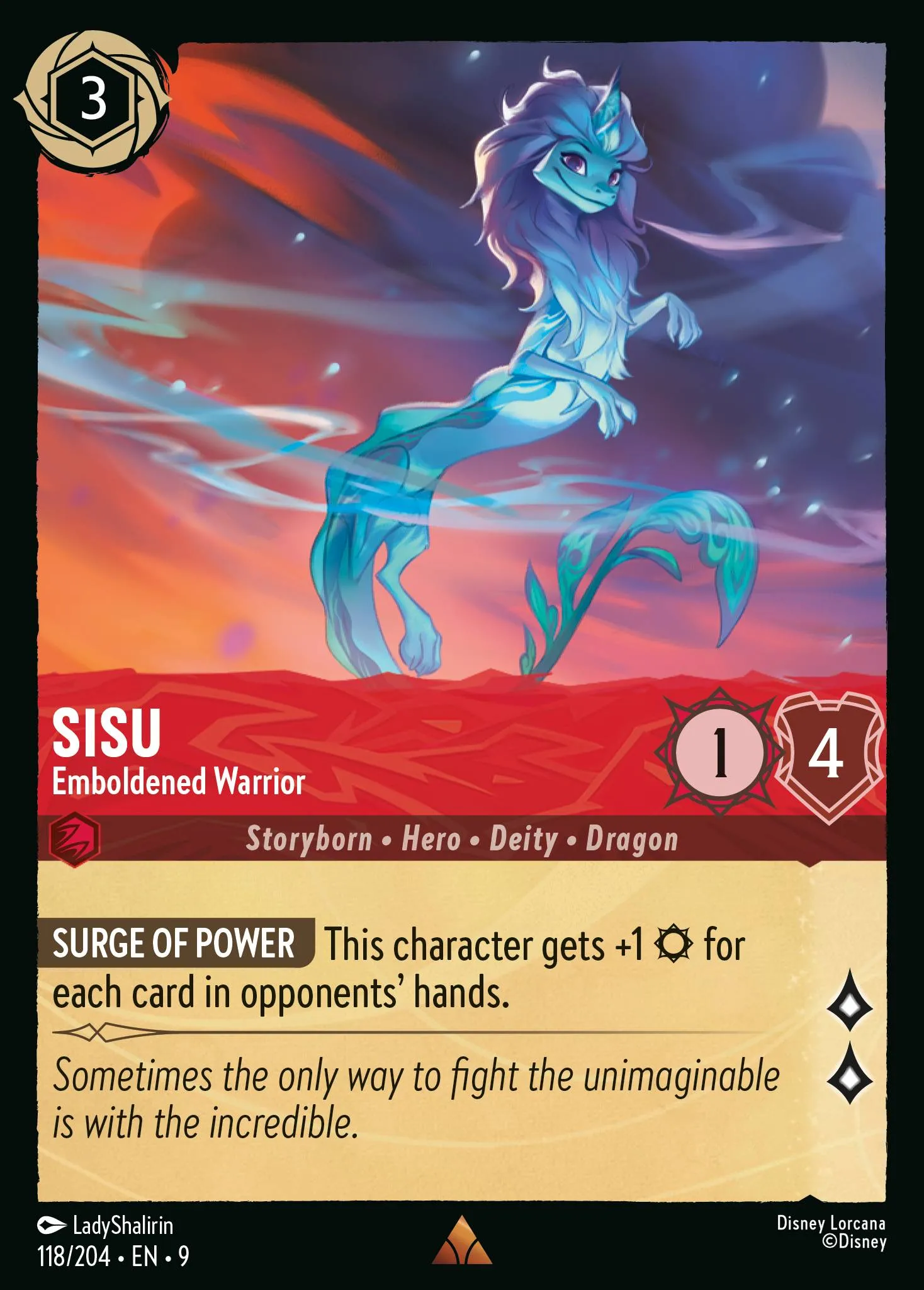 Sisu - Emboldened Warrior (009-118)