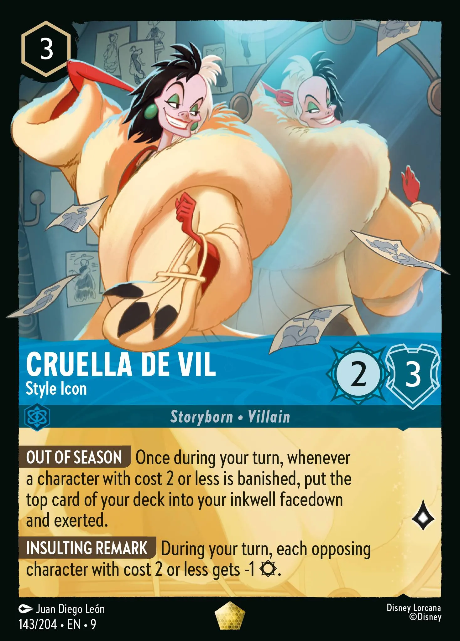Cruella De Vil - Style Icon (009-143)