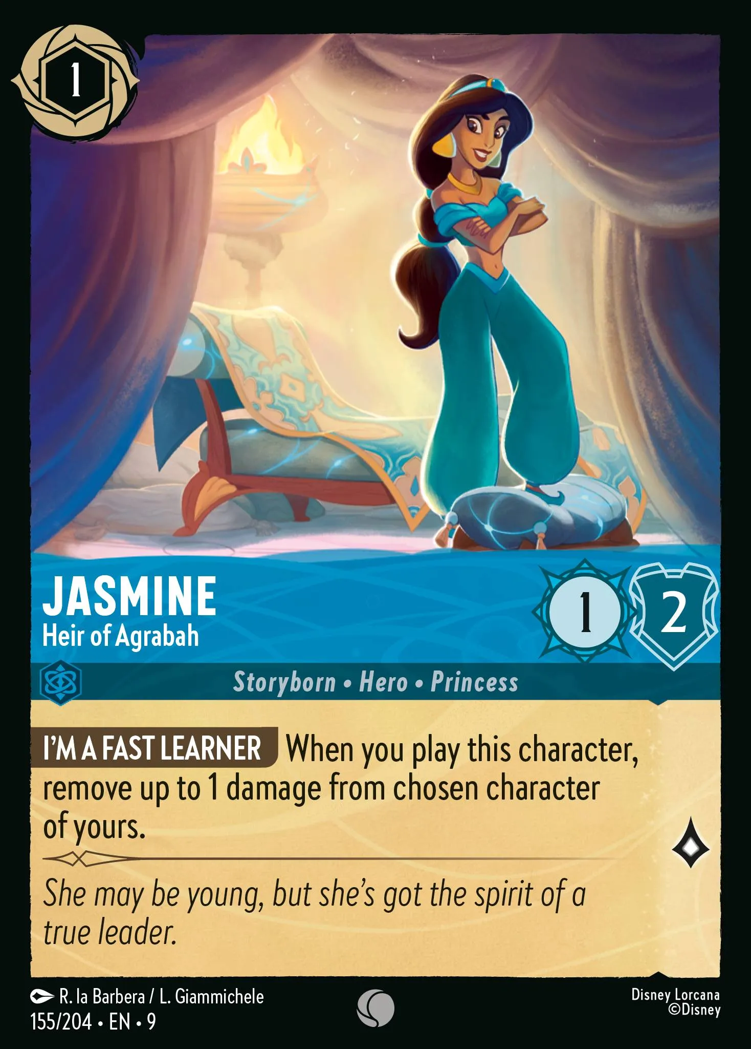 Jasmine - Heir of Agrabah (009-155)